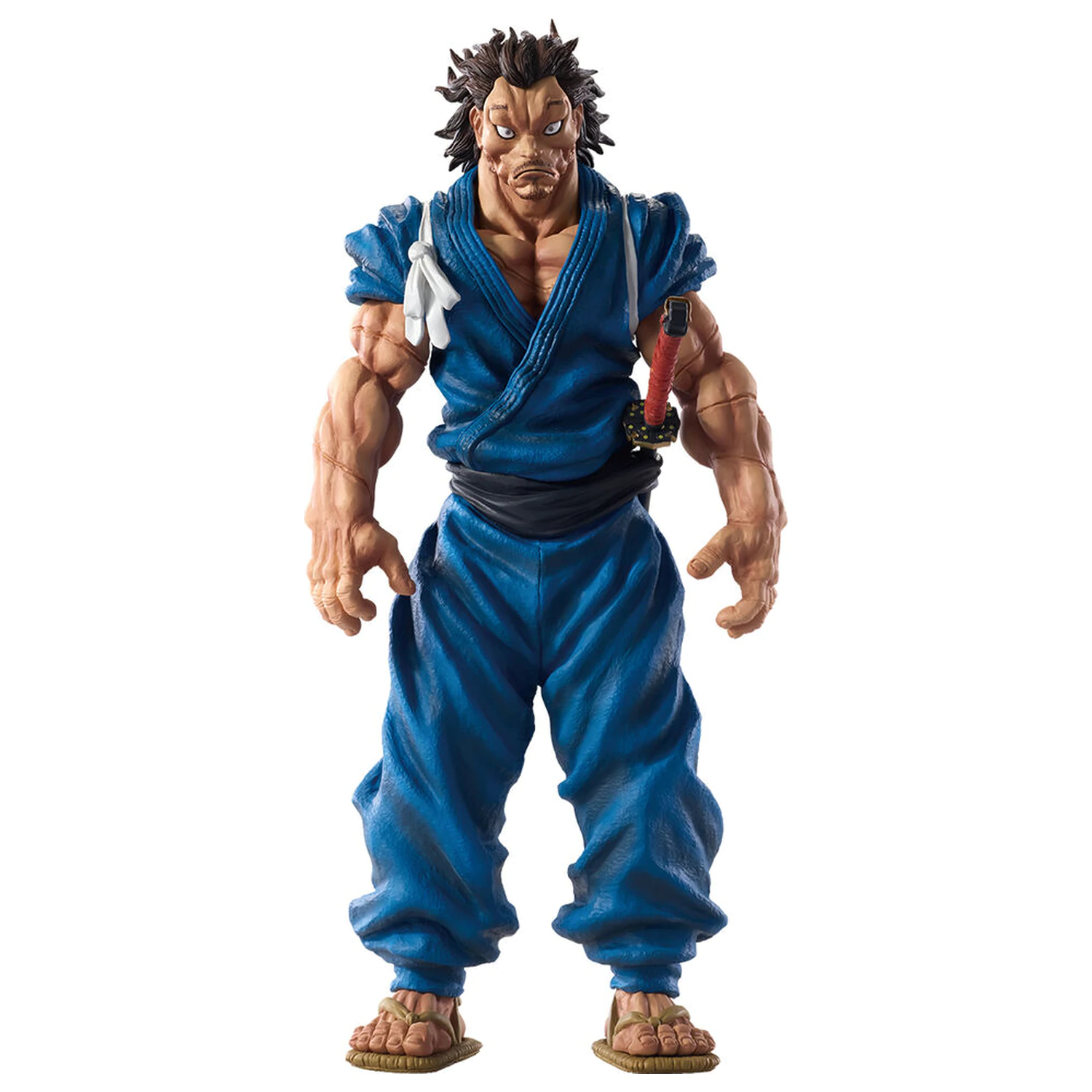 Baki Giant Heartbeat Musashi Miyamoto Ichibansho figura 26 cm fotografija izdelka