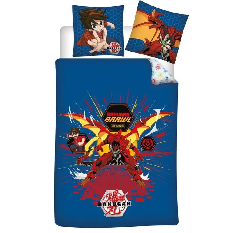 Bakugan prevleka za odejo iz mikrovlaken, postelja 90cm fotografija izdelka
