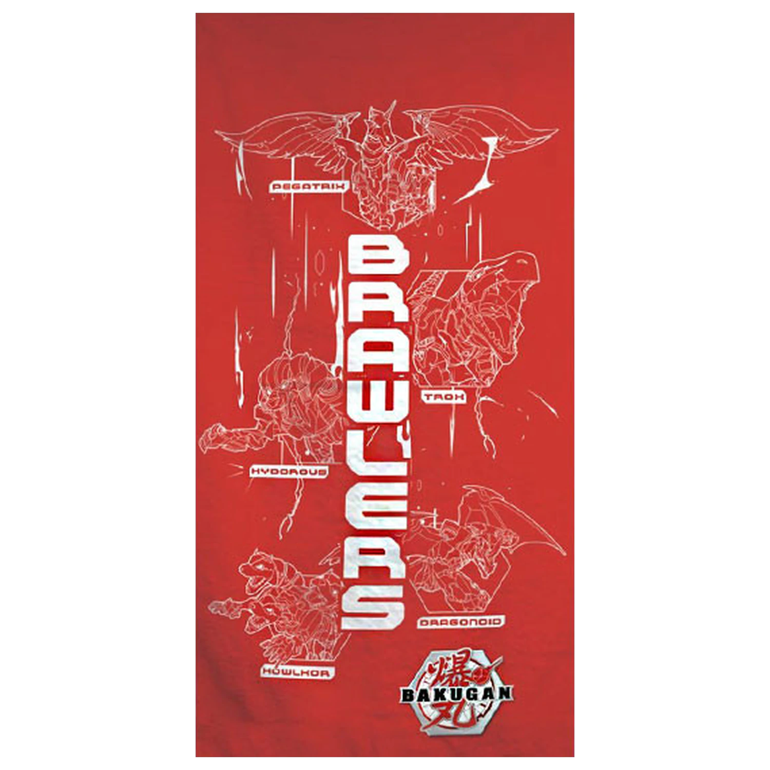 Bakugan Red Strike brisača fotografija izdelka