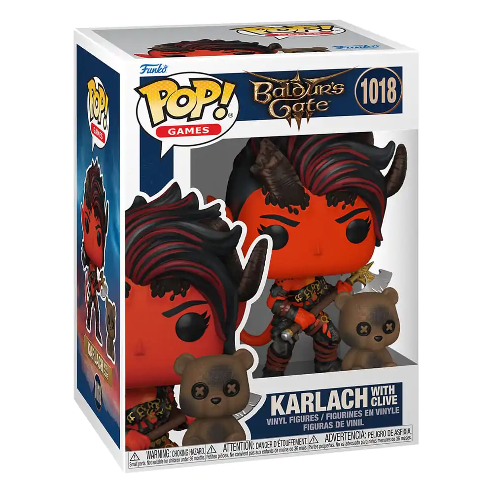 Baldur's Gate Funko POP! & Buddy Vinil Figura Karlach & Clive 9 cm fotografija izdelka