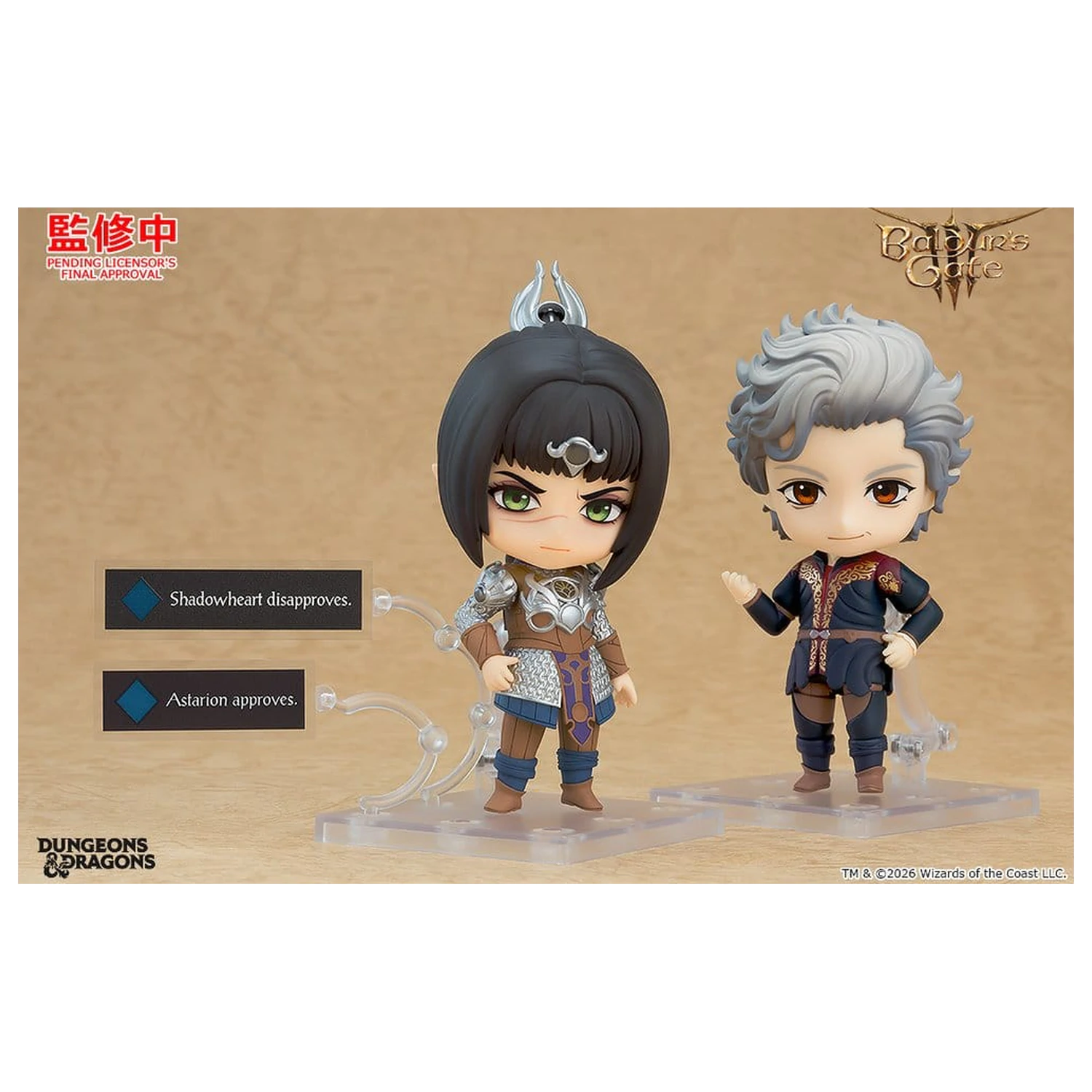 Baldur's Gate III Nendoroid akcijska figura Shadowheart 10 cm fotografija izdelka