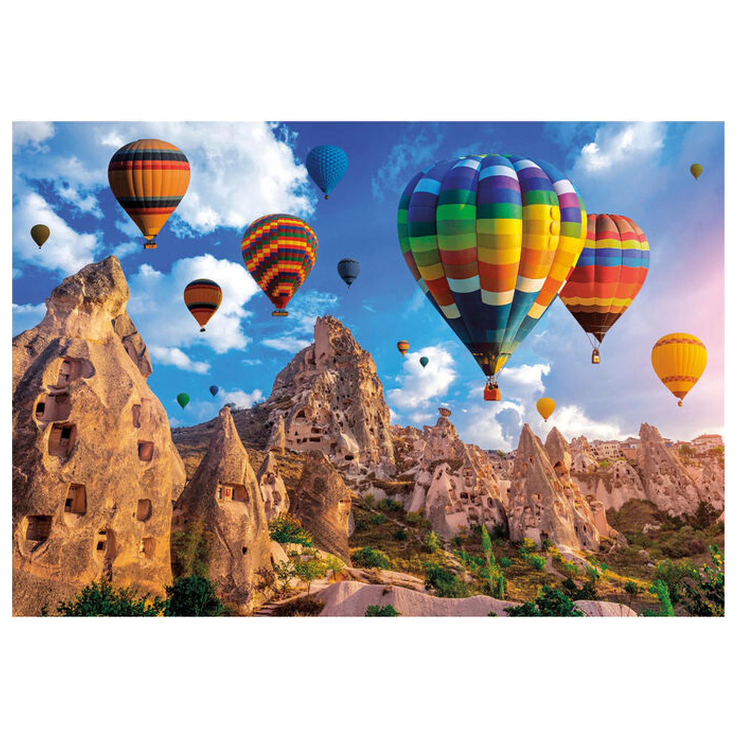 Ballons in Cappadocia sestavljanka 1000 kosov fotografija izdelka