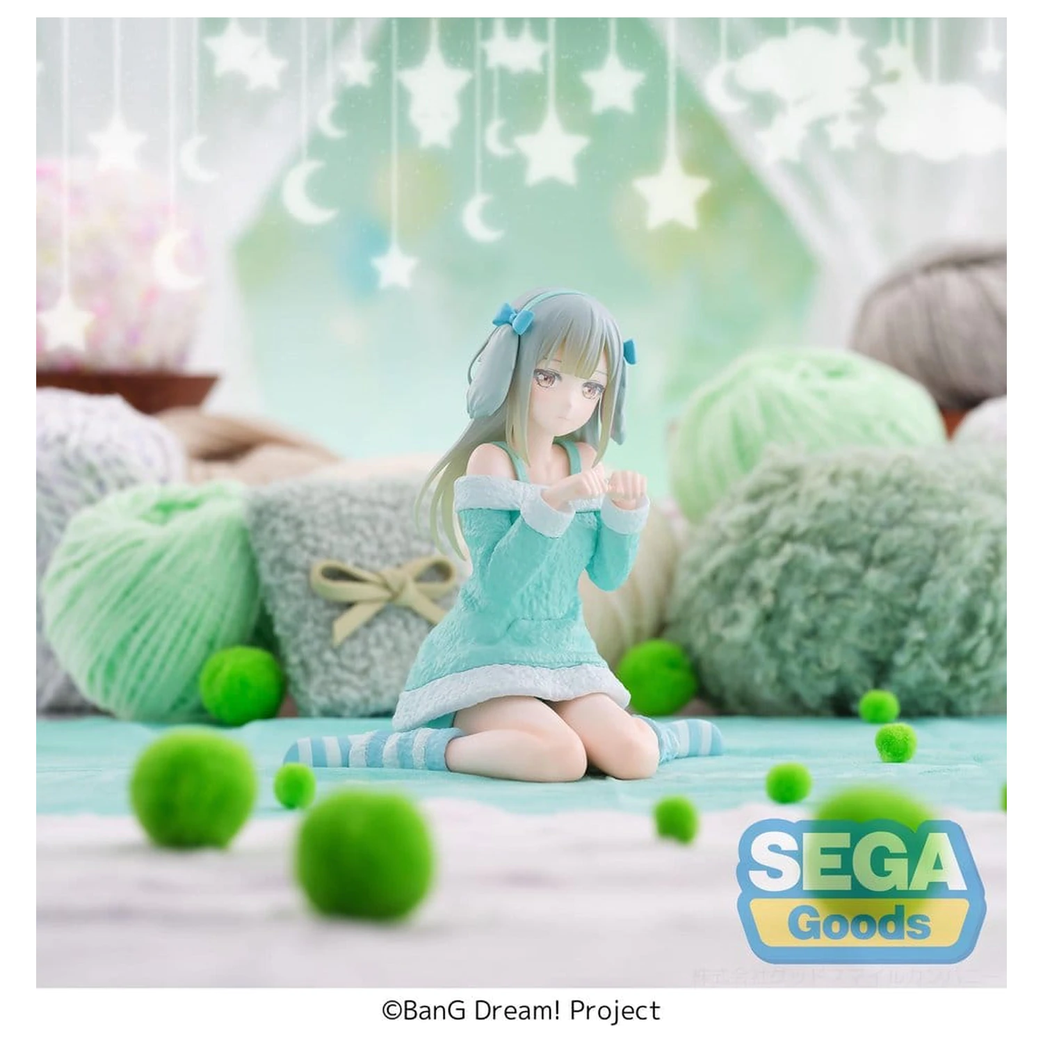 BanG Dream! Yumemirize PVC figura Mutsumi Wakaba Pajama Party! 12 cm fotografija izdelka