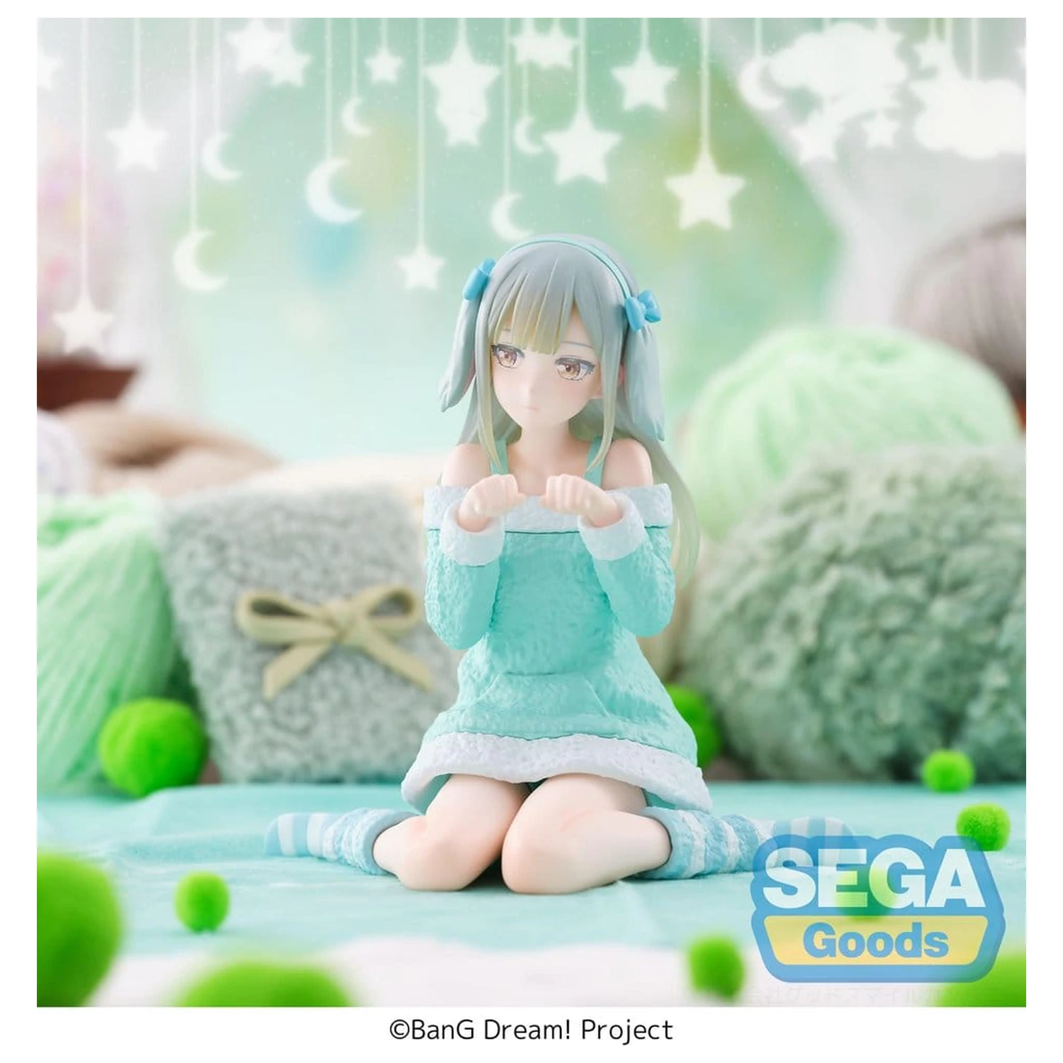 BanG Dream! Yumemirize PVC figura Mutsumi Wakaba Pajama Party! 12 cm fotografija izdelka