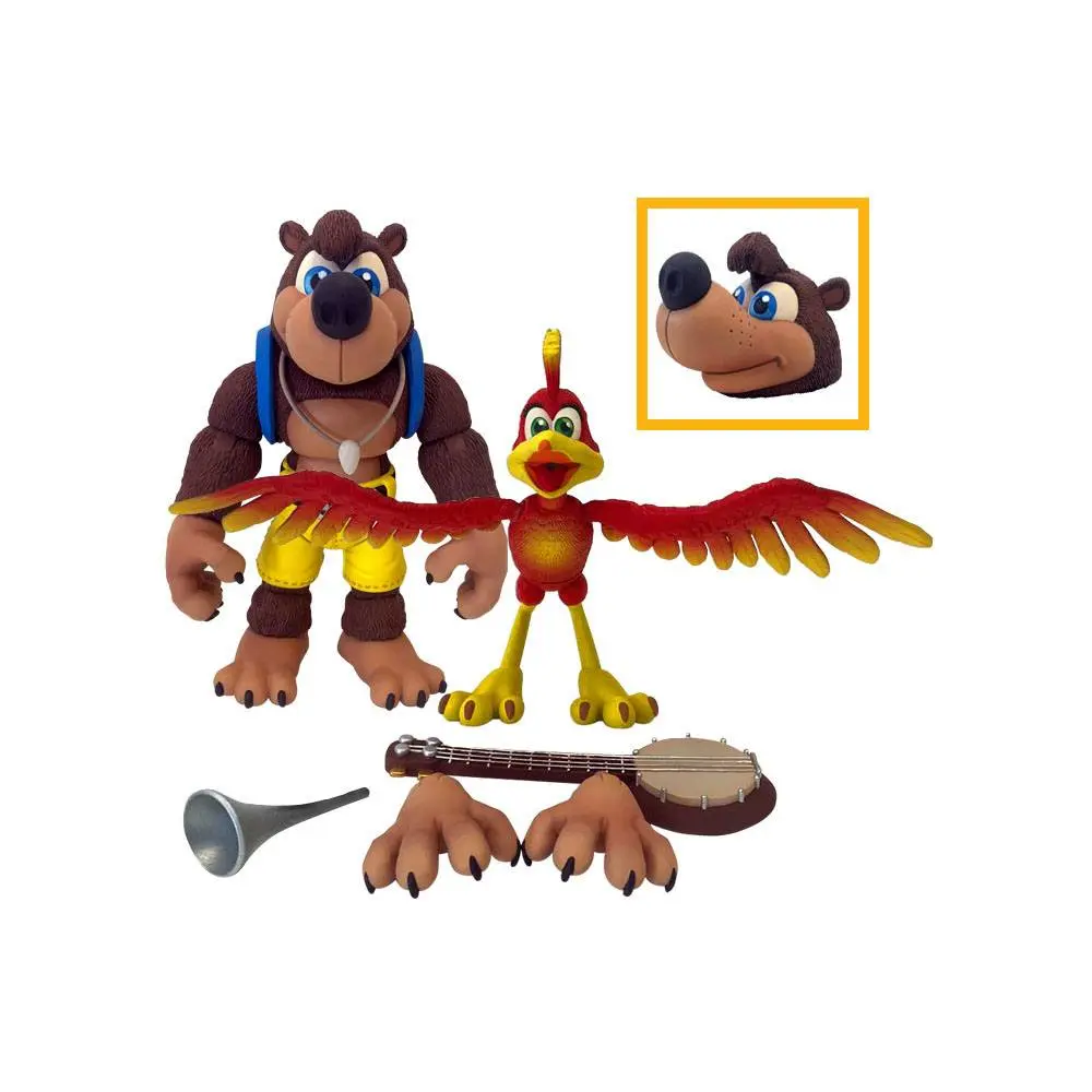 Banjo-Kazooie akcijske figure 2-Pack Banjo & Kazooie 27 cm fotografija izdelka