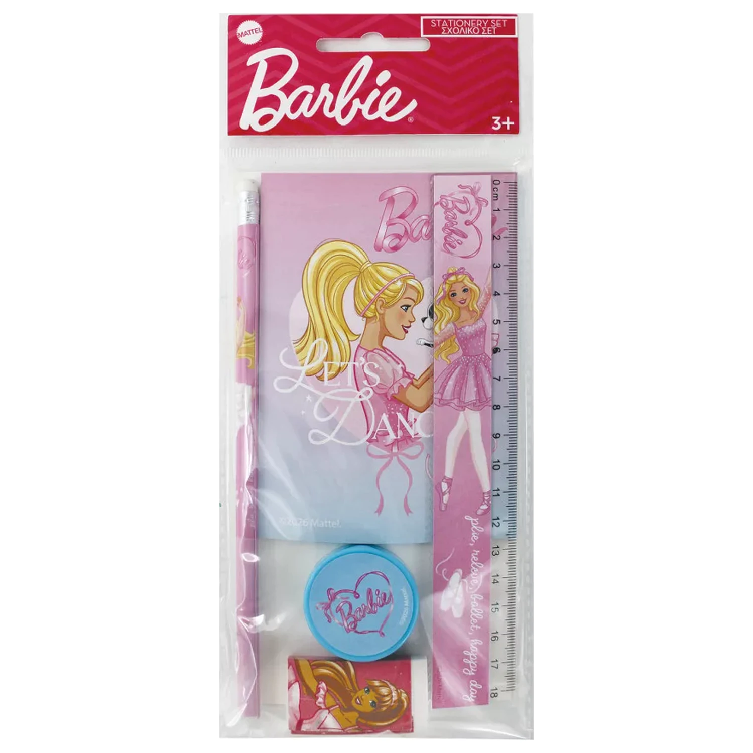 Barbie Ballerina pisarniški set, 5-delni fotografija izdelka