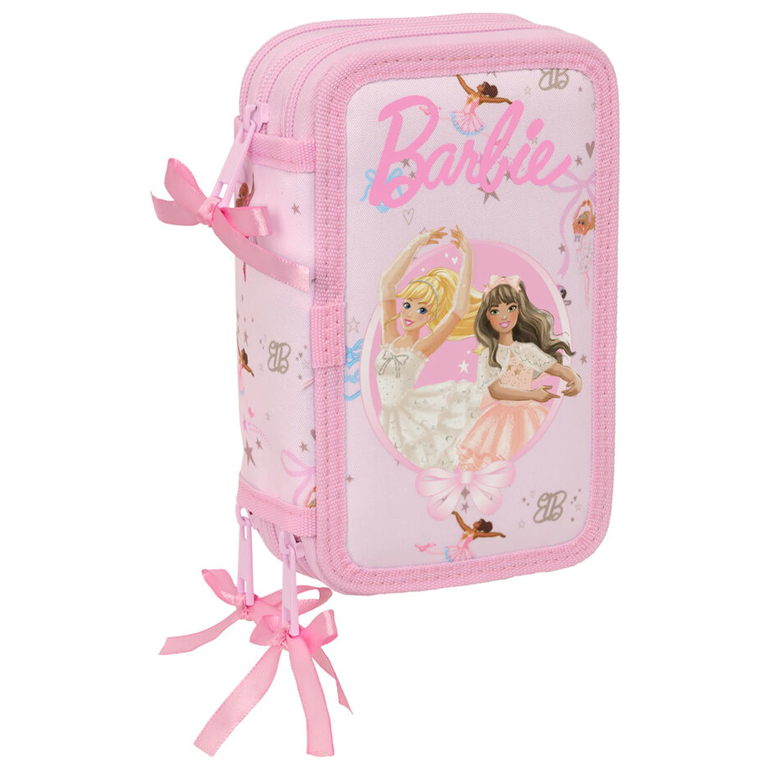 Barbie Ballet trojni etui za svinčnike 37 kosov fotografija izdelka