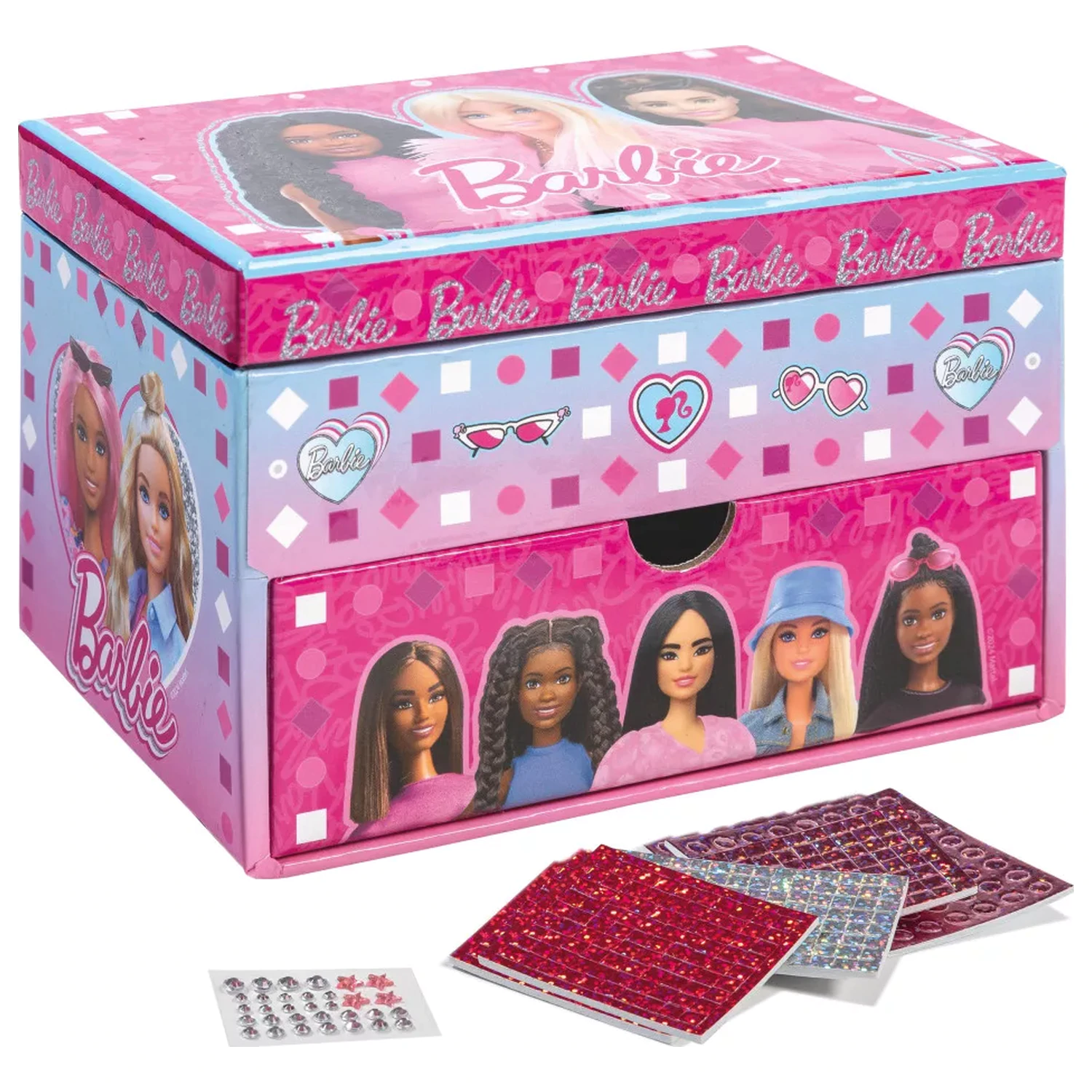 Barbie Cool Mozaična škatla za nakit fotografija izdelka
