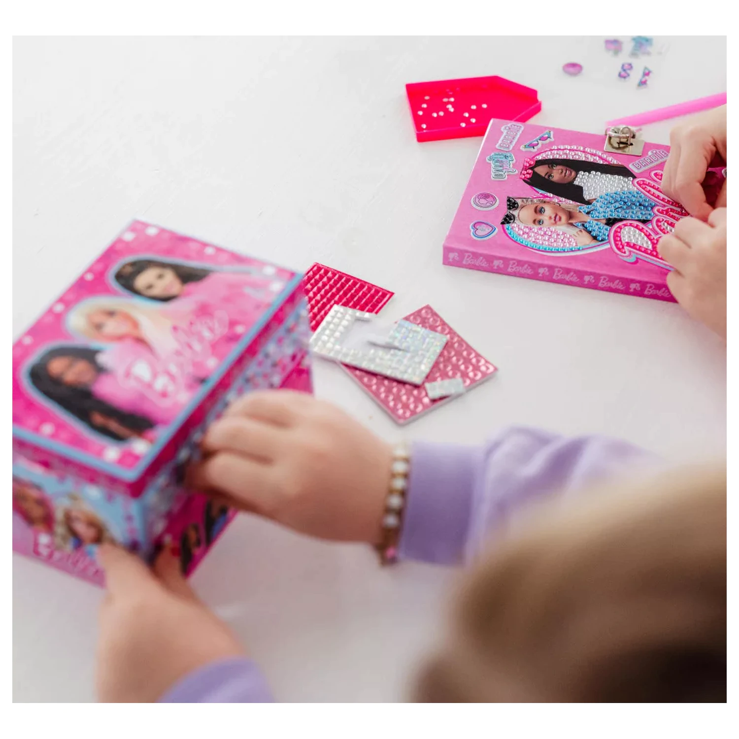 Barbie Cool Mozaična škatla za nakit fotografija izdelka
