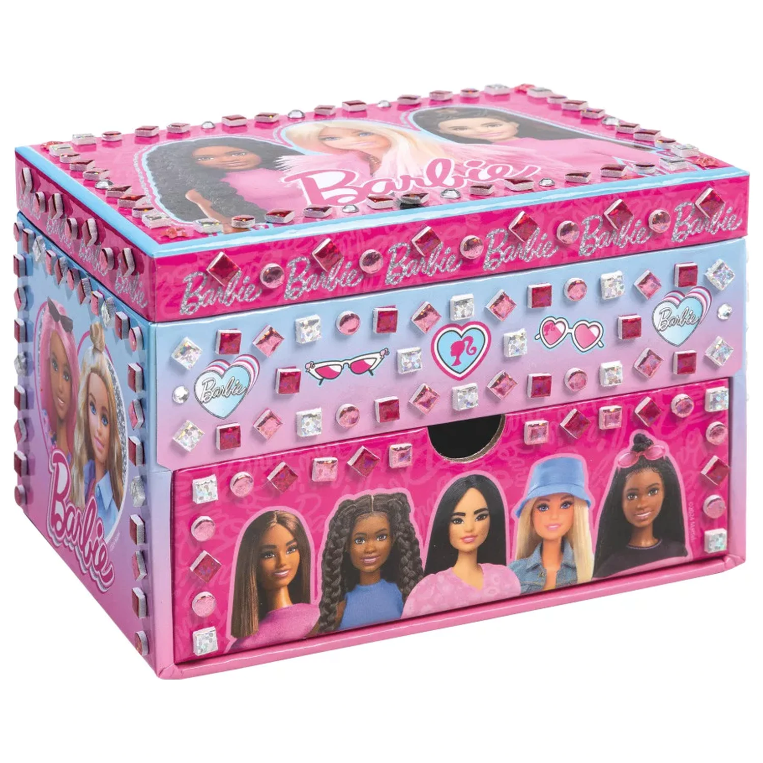 Barbie Cool Mozaična škatla za nakit fotografija izdelka