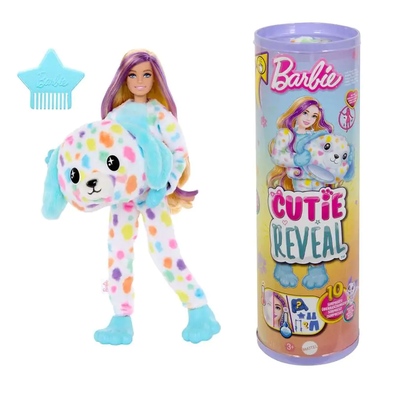 Barbie Cutie Reveal Dalmatian Dreams of colour punčka fotografija izdelka