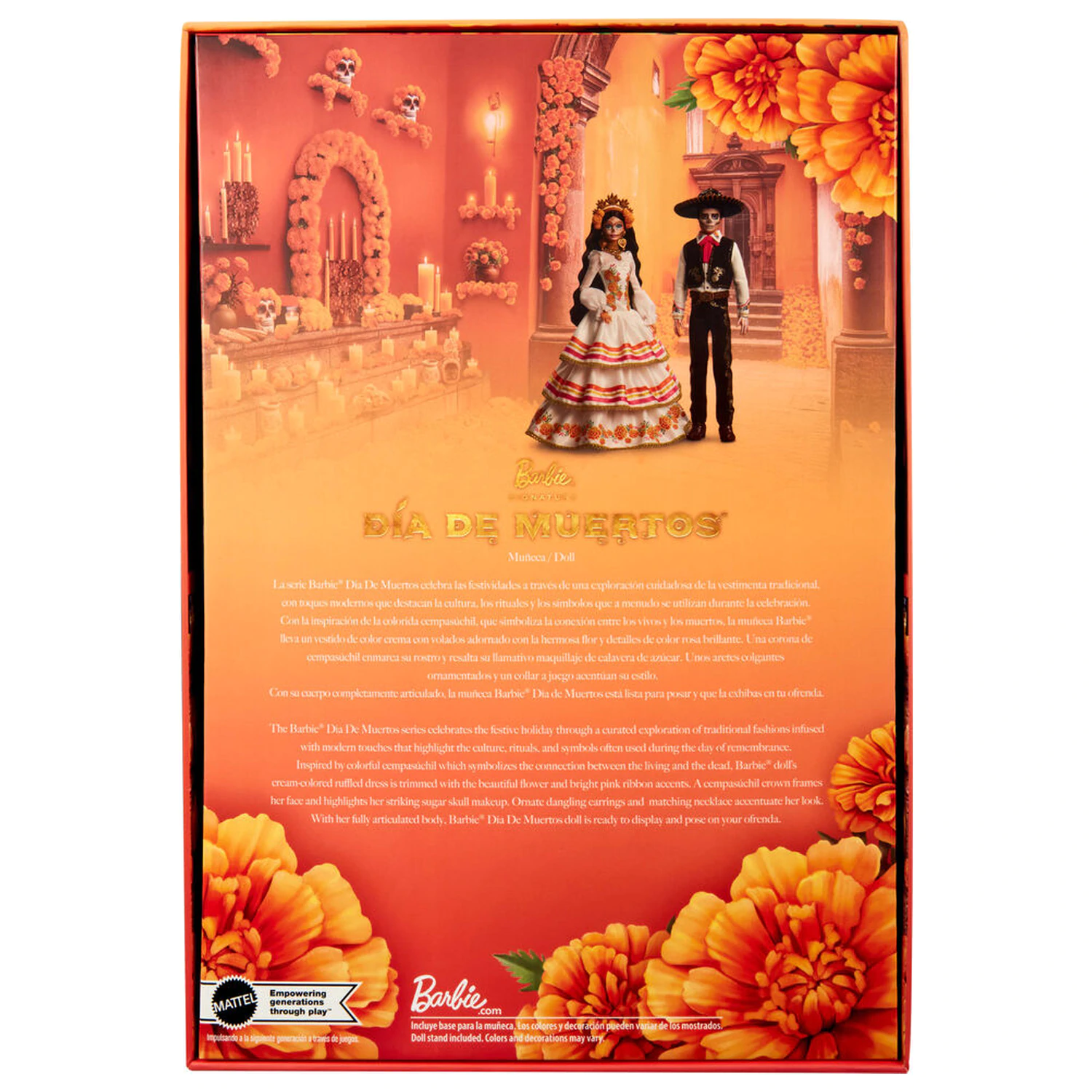 Barbie Dia de Muertos lutka fotografija izdelka