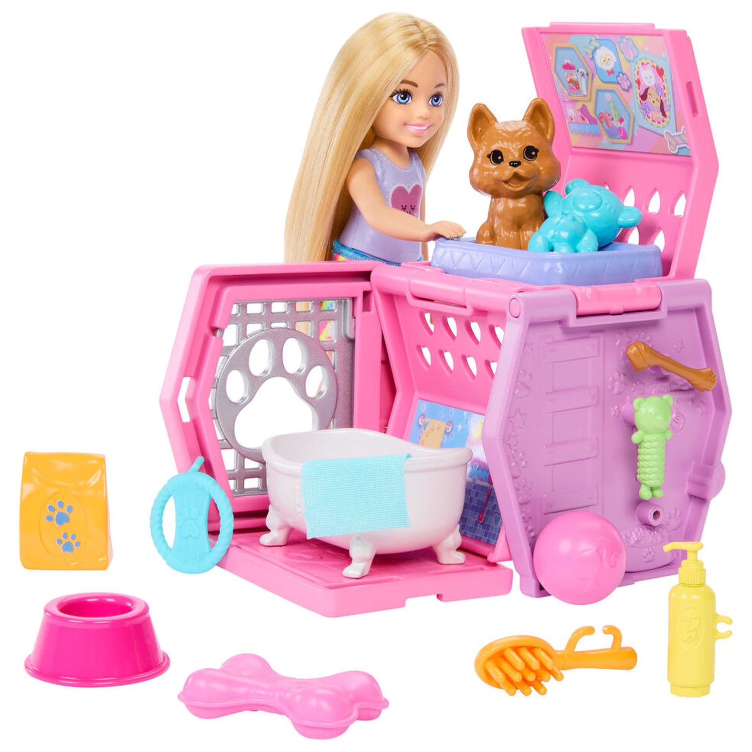 Barbie Dog & Carrier Chelsea punčka fotografija izdelka