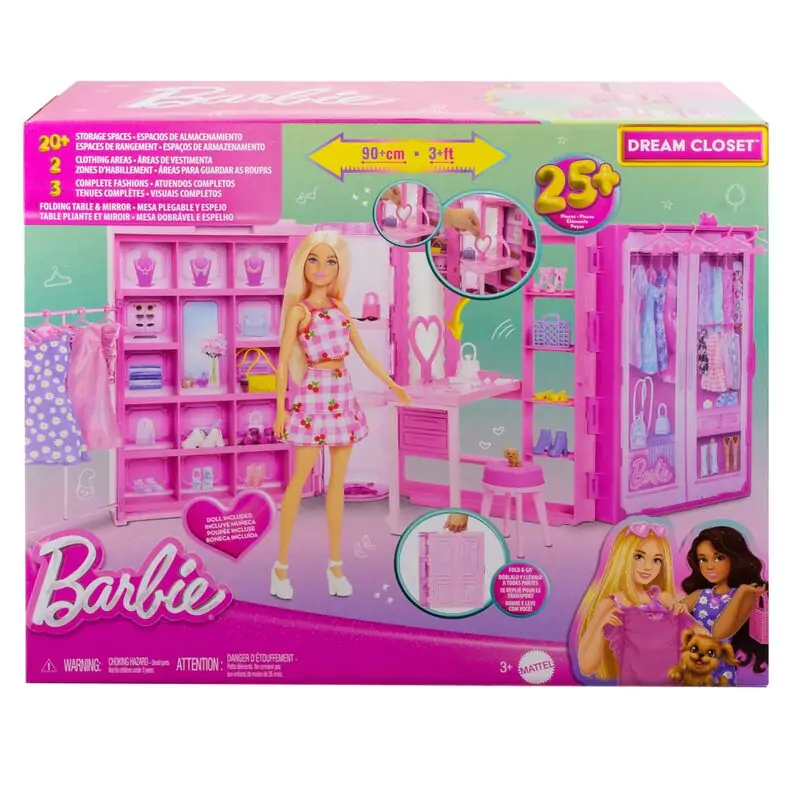 Barbie Dream Closet punčka fotografija izdelka