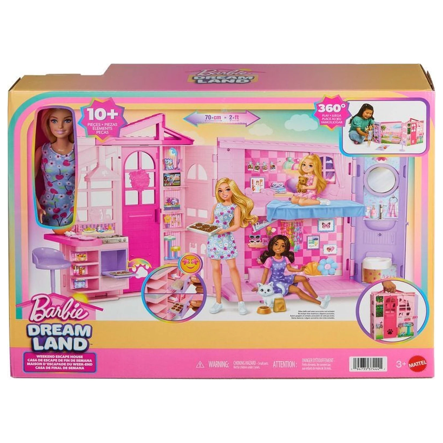 Barbie Dream Land Getaway hišica za punčke fotografija izdelka