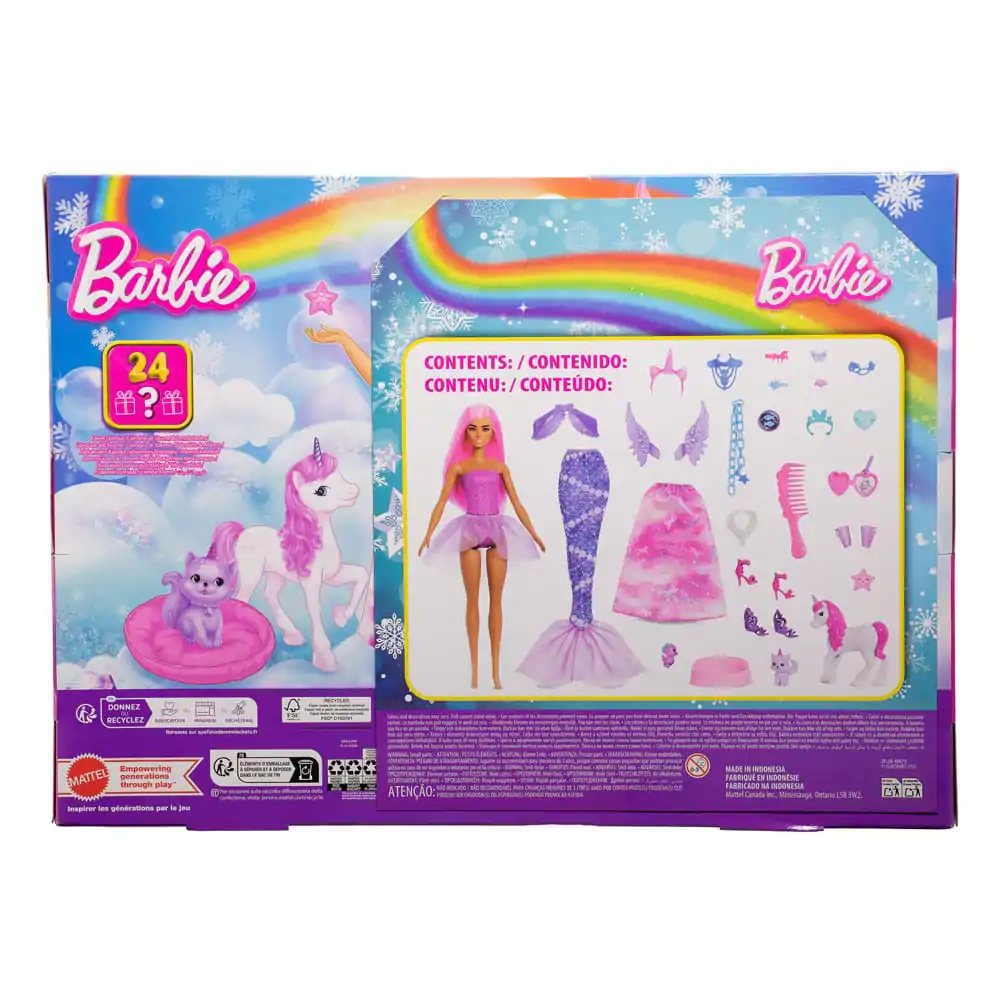 Barbie adventni koledar s punčko Fantasy fotografija izdelka