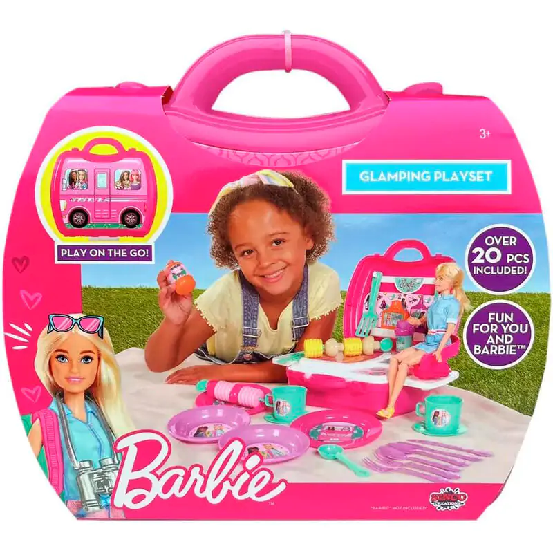 Barbie Glamping igralni set fotografija izdelka