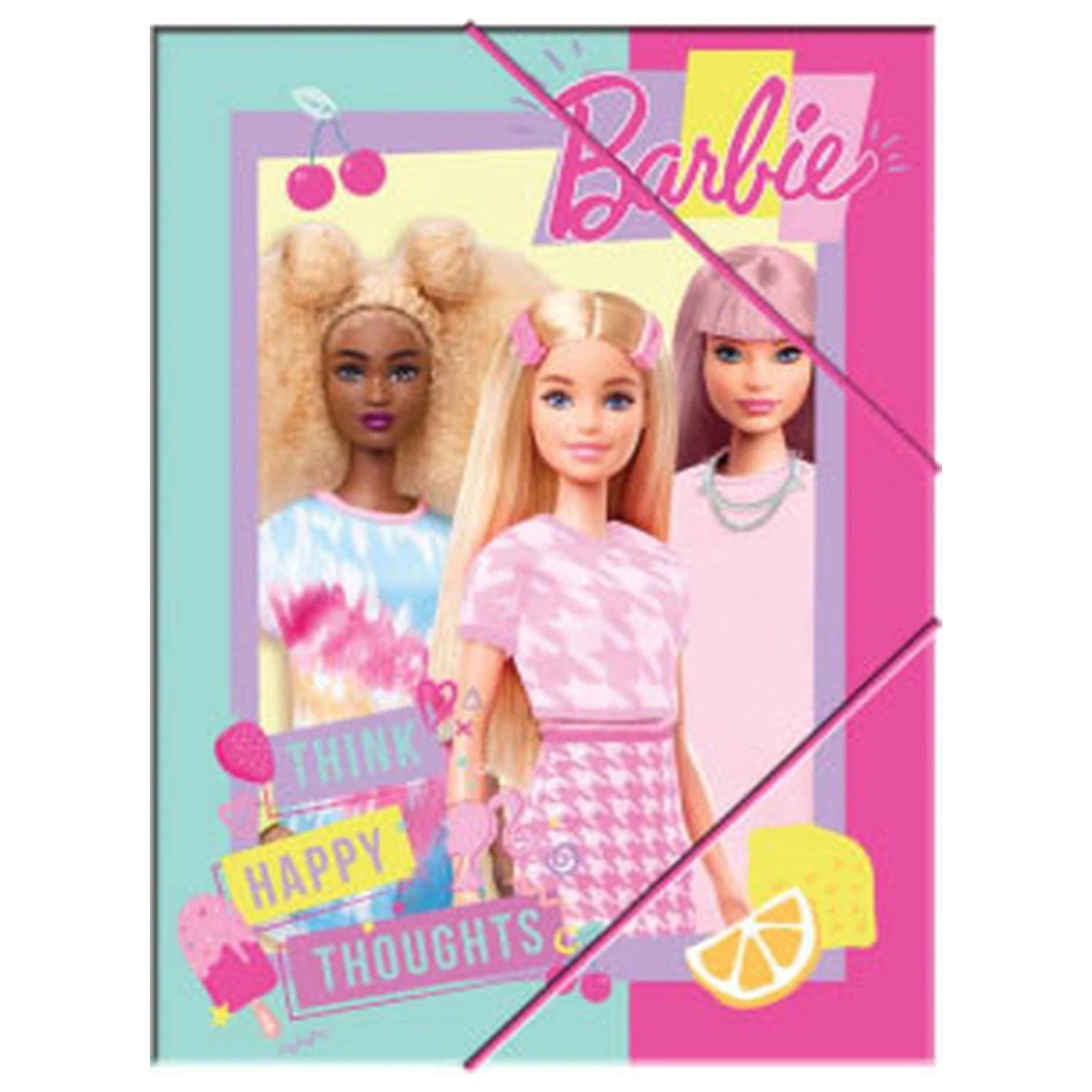 Barbie Happy Thoughts A/4 elastična mapa fotografija izdelka