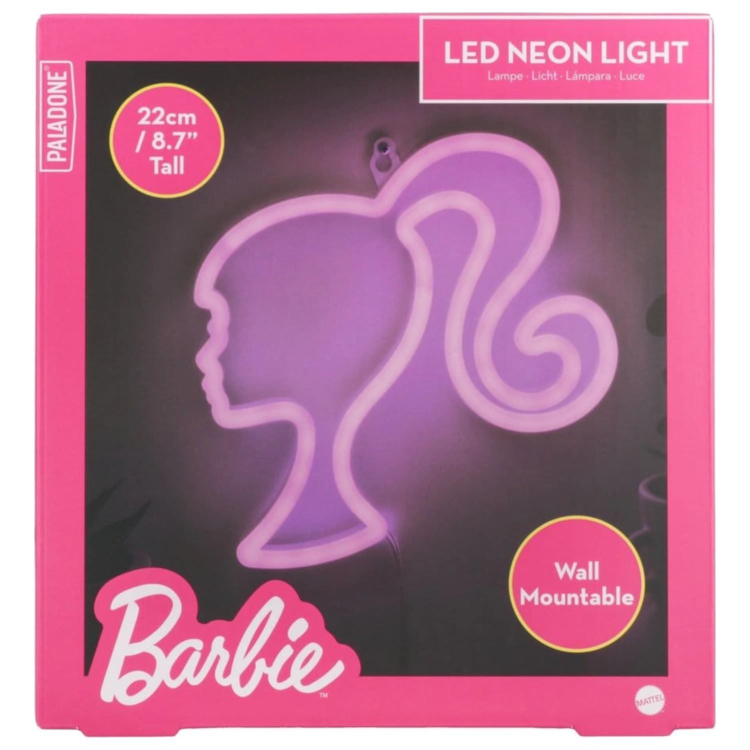 Barbie stenska svetilka LED neon fotografija izdelka