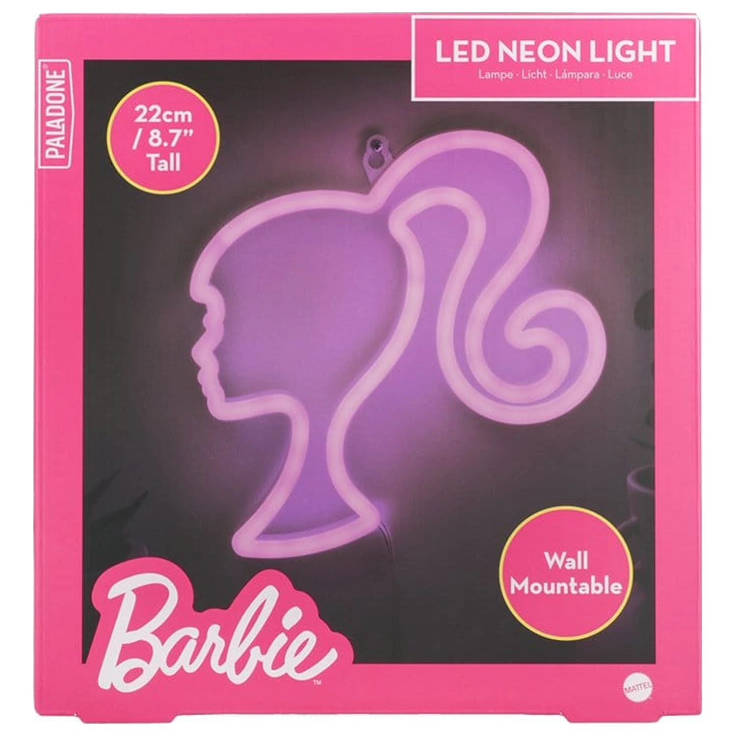 Barbie stenska svetilka LED neon fotografija izdelka