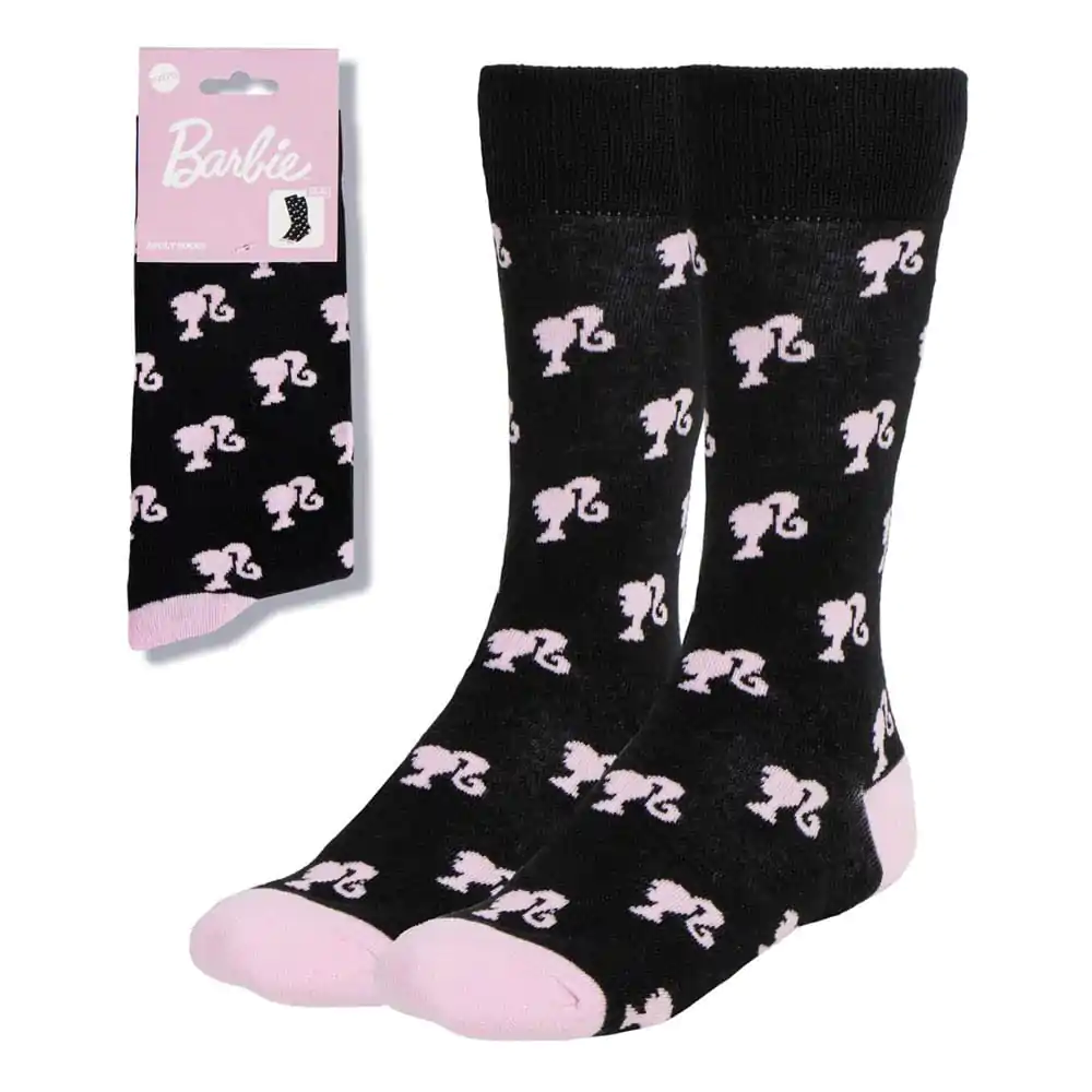 Barbie Nogavice Logo Black 36-43 fotografija izdelka