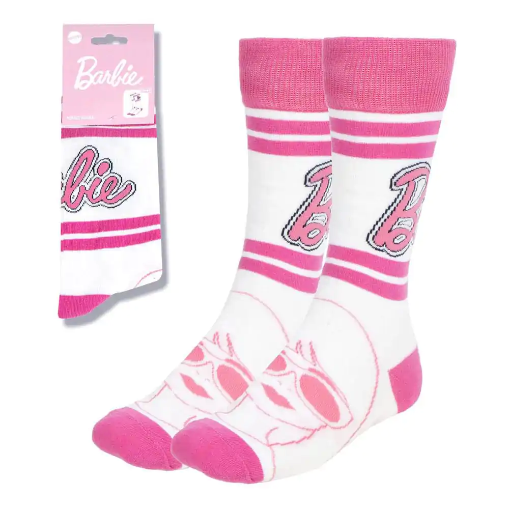 Barbie Nogavice Logo White 36-43 fotografija izdelka