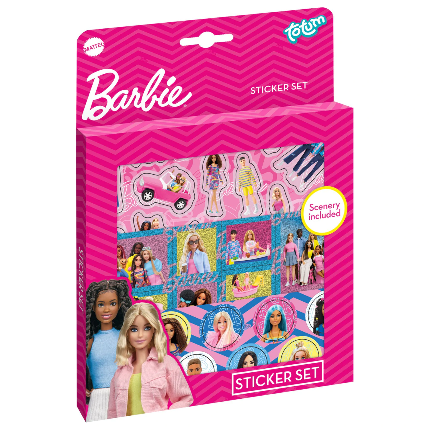 Barbie Malibu Set nalepk fotografija izdelka