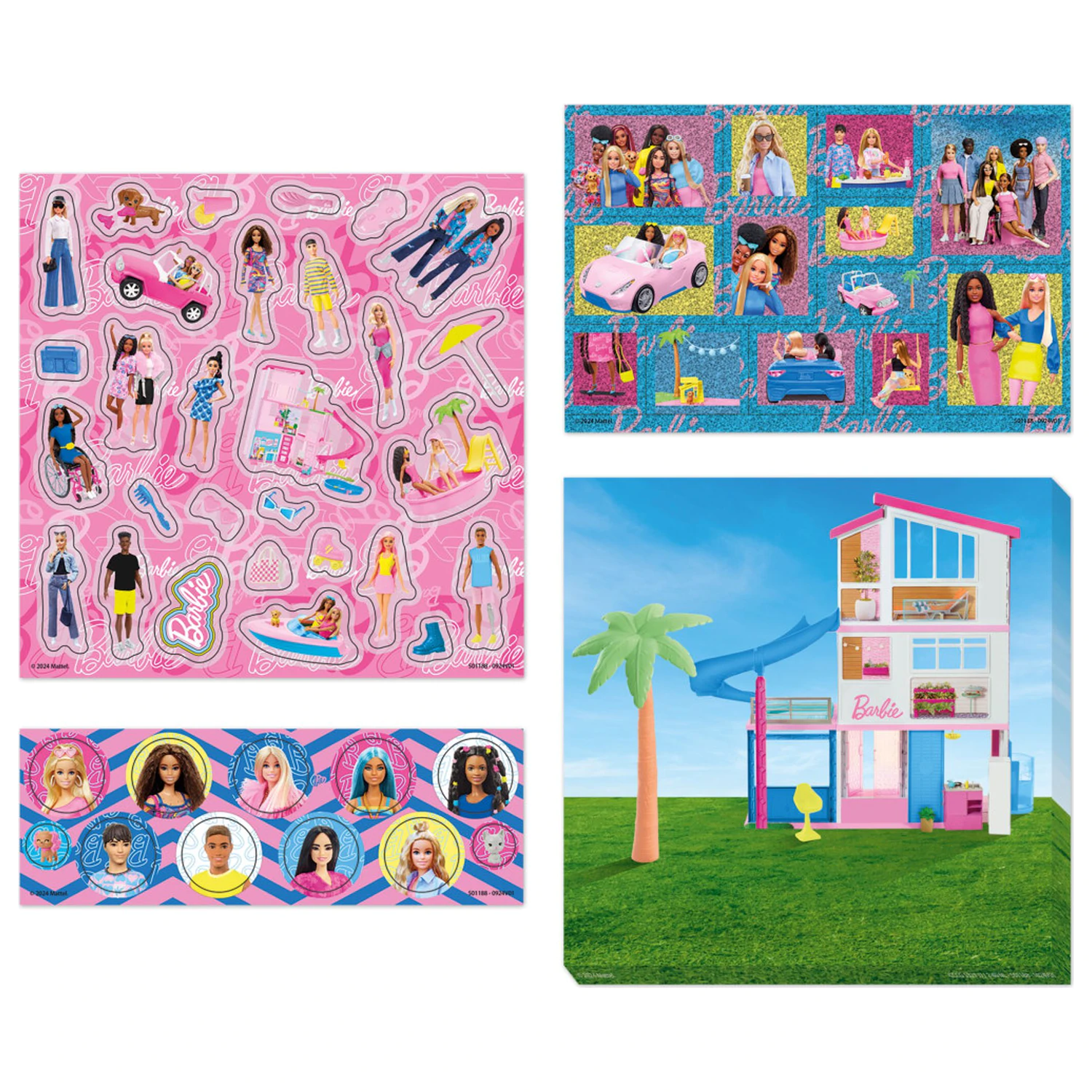 Barbie Malibu Set nalepk fotografija izdelka
