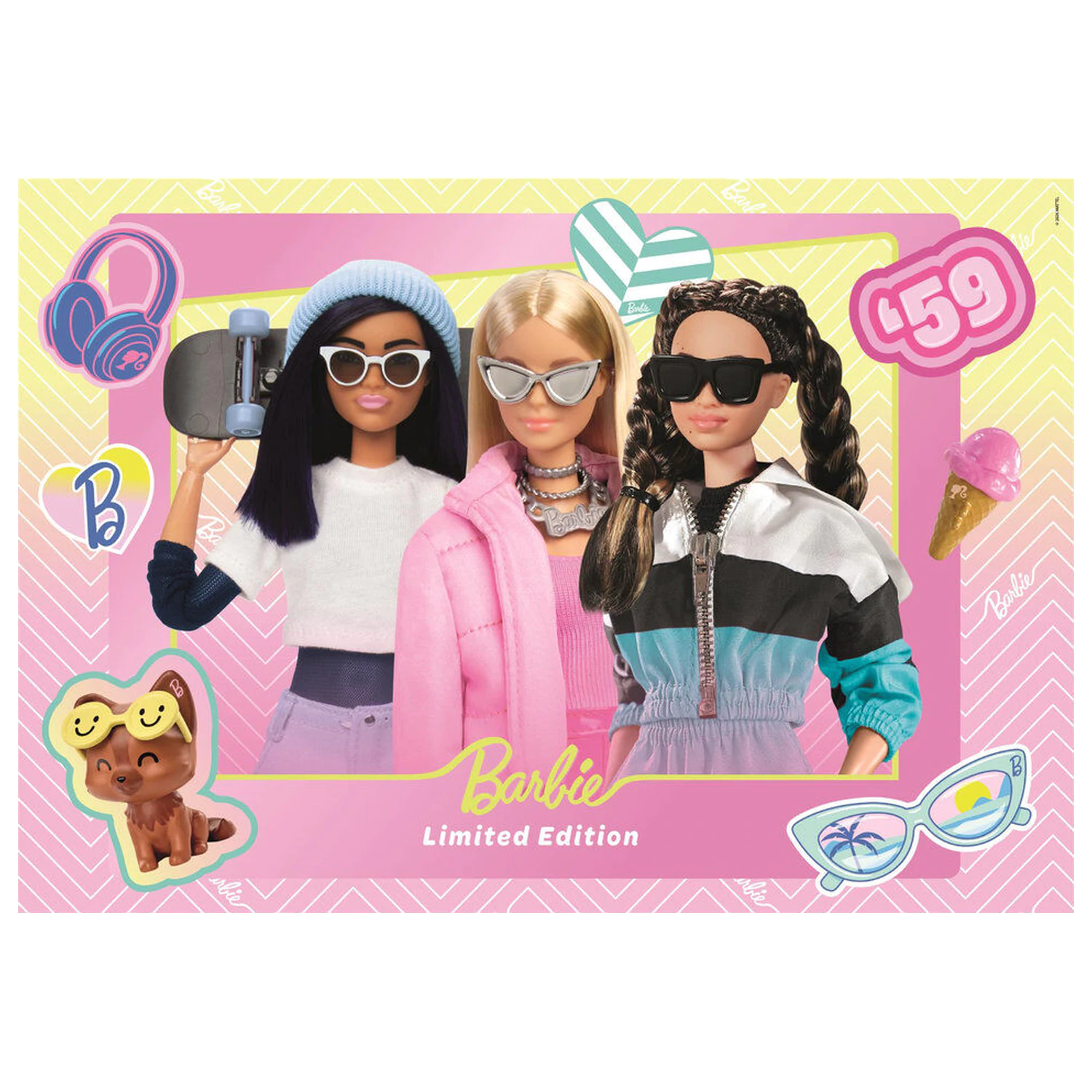 Barbie maxi sestavljanka 104 kosov fotografija izdelka