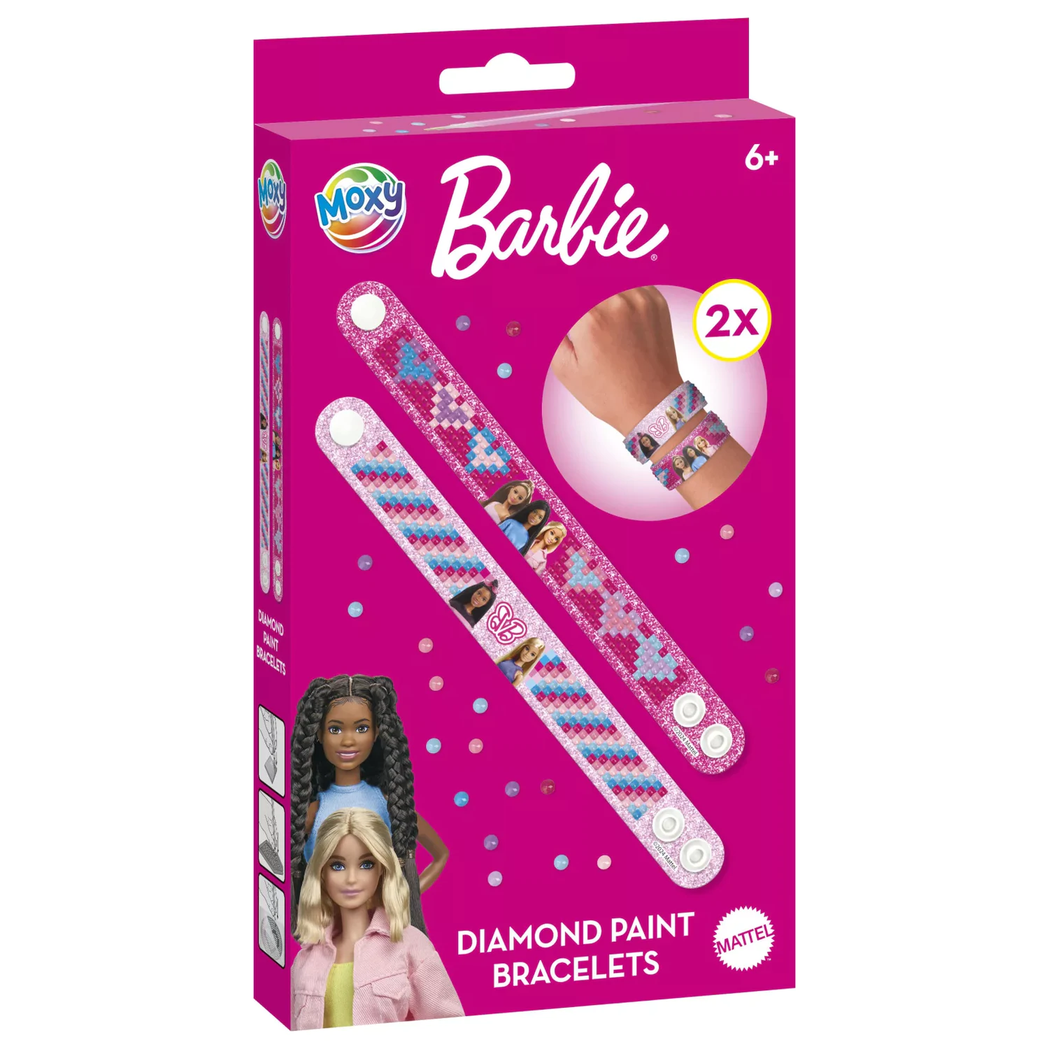 Barbie Moxy Diamond Dot Set zapestnic 2-delni fotografija izdelka