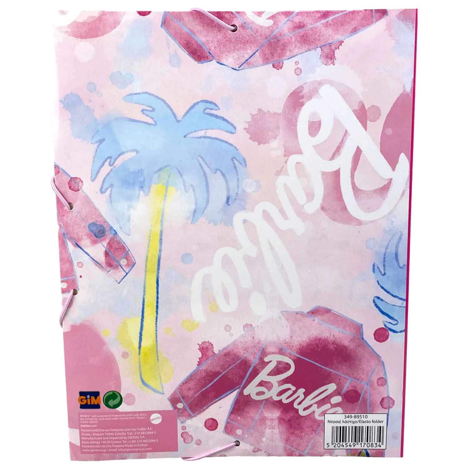 Barbie Paints A/4 Elastična mapa fotografija izdelka