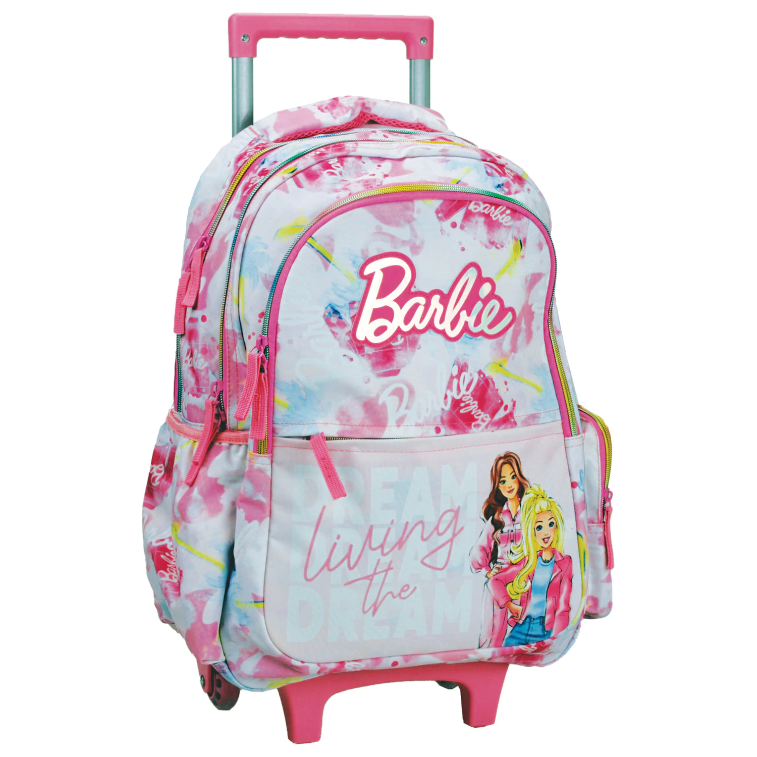 Barbie Paints šolska torba na kolesih, torba 46 cm fotografija izdelka