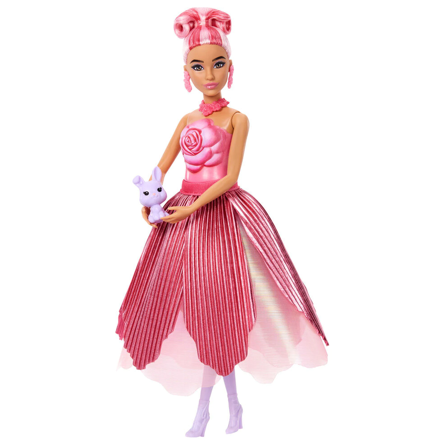 Barbie Petal Pop Rdeča roza punčka fotografija izdelka