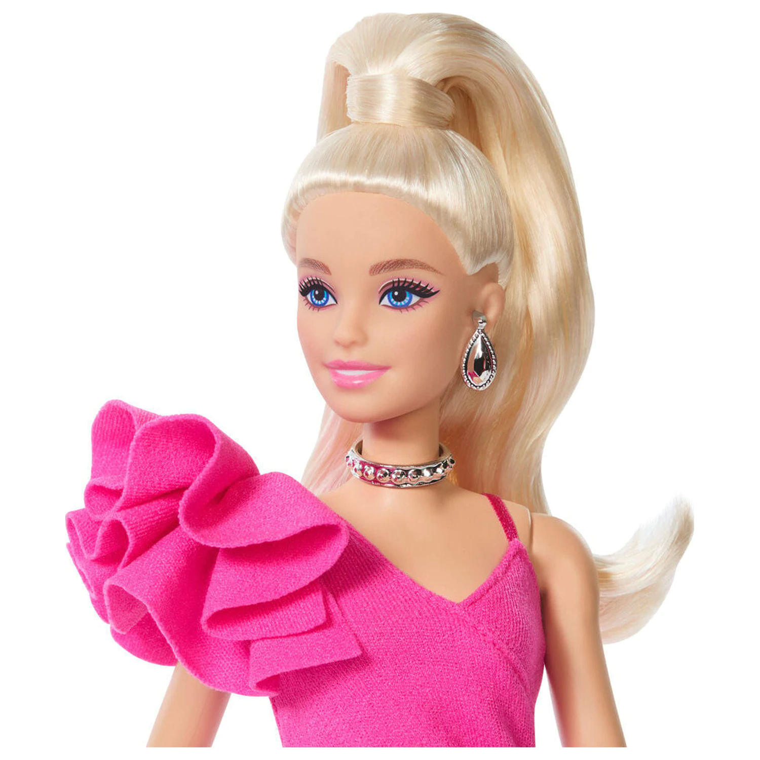 Barbie roza obleka lutka fotografija izdelka