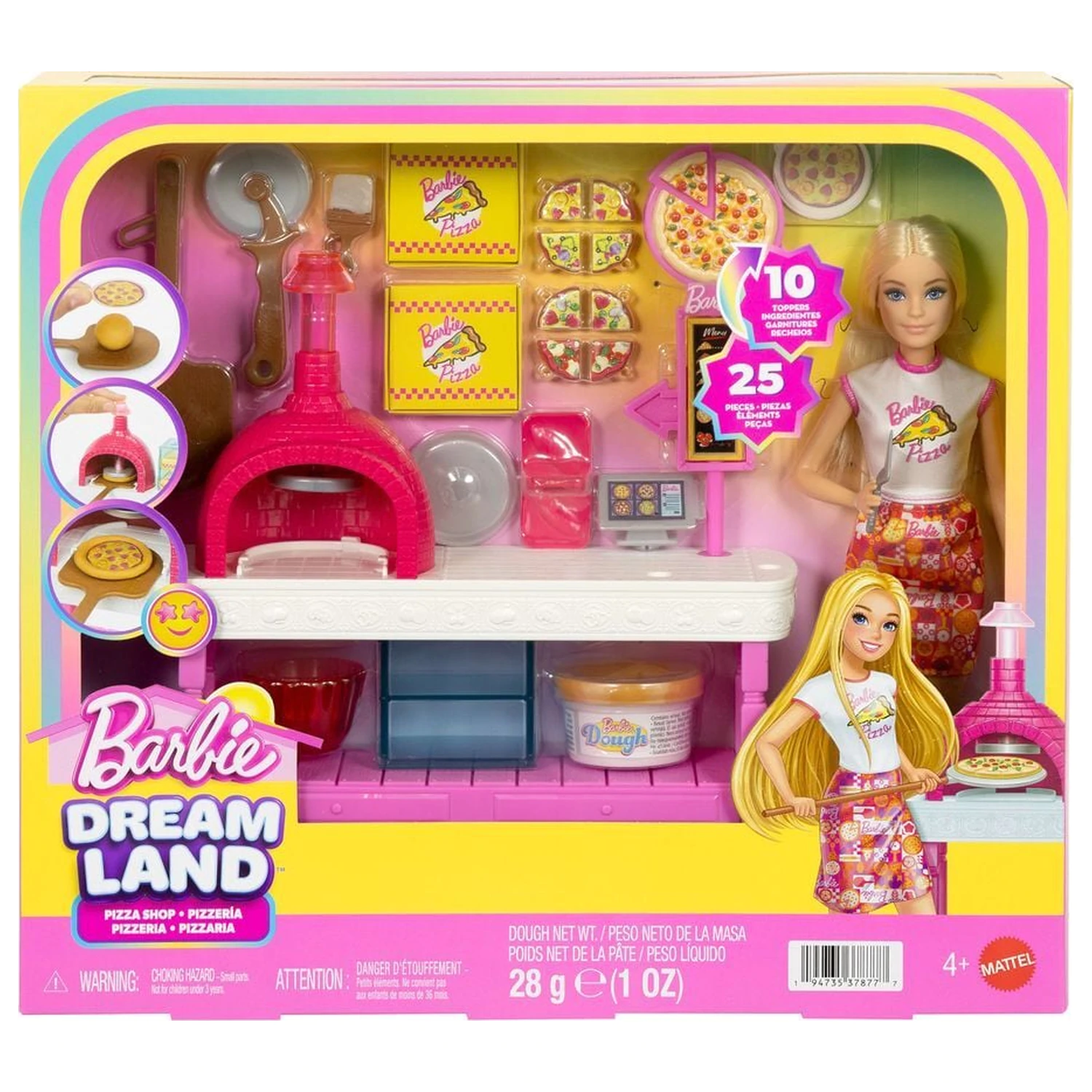 Barbie Pizza Chef lutka fotografija izdelka