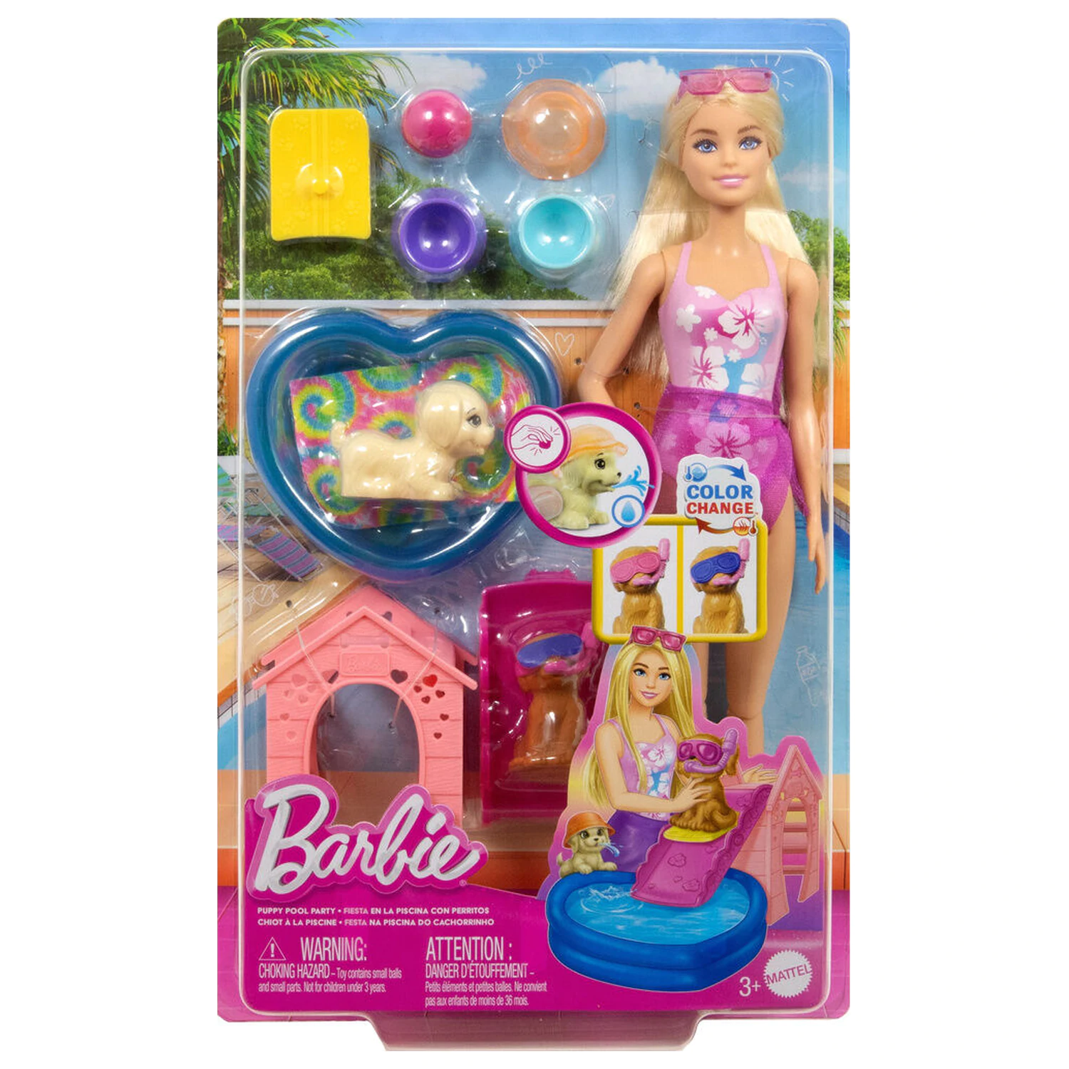 Barbie Lutka Bazen kužki fotografija izdelka