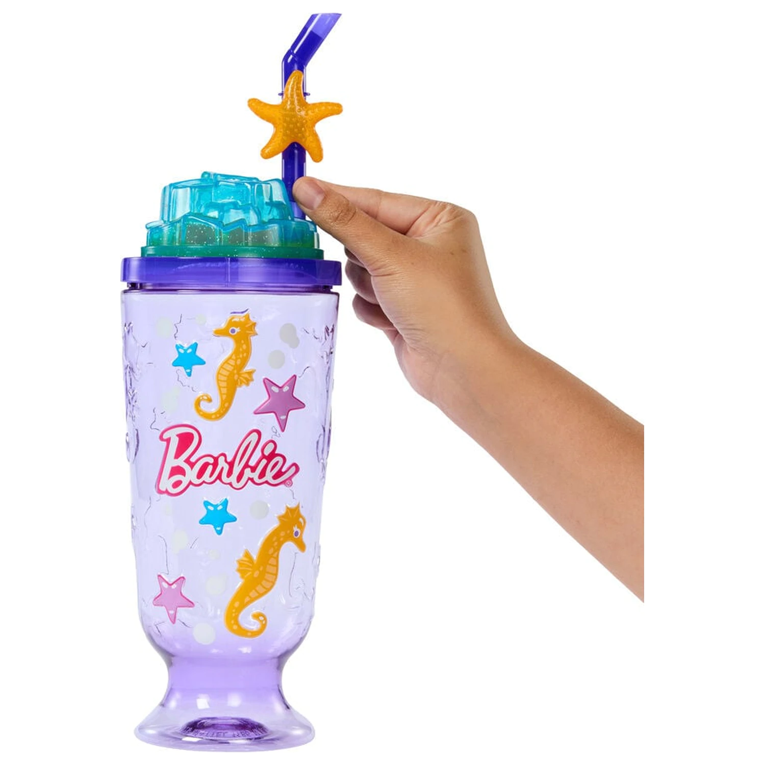 Barbie Pop Reveal Sea Breeze Purple lutka fotografija izdelka