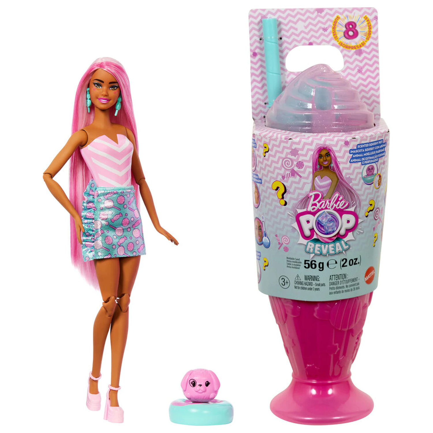 Barbie Pop Reveal Sweets punčka fotografija izdelka