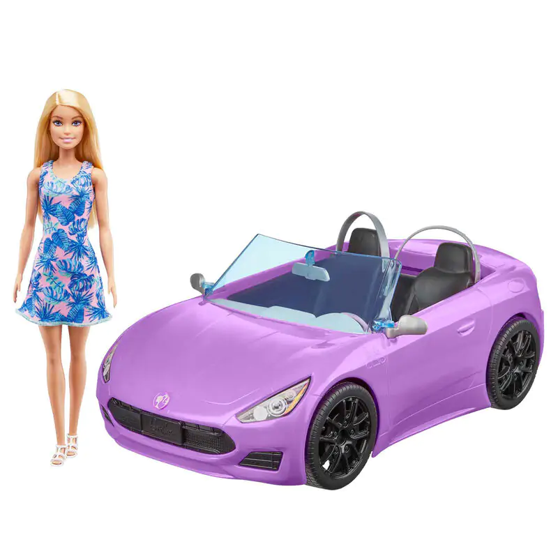 Barbie Vijolični kabriolet + punčka fotografija izdelka