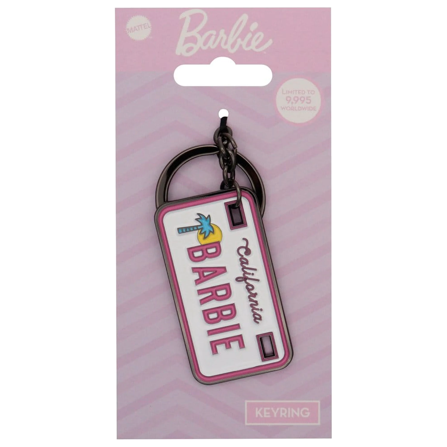 Barbie License Plate obesek za ključe Limited Edition fotografija izdelka