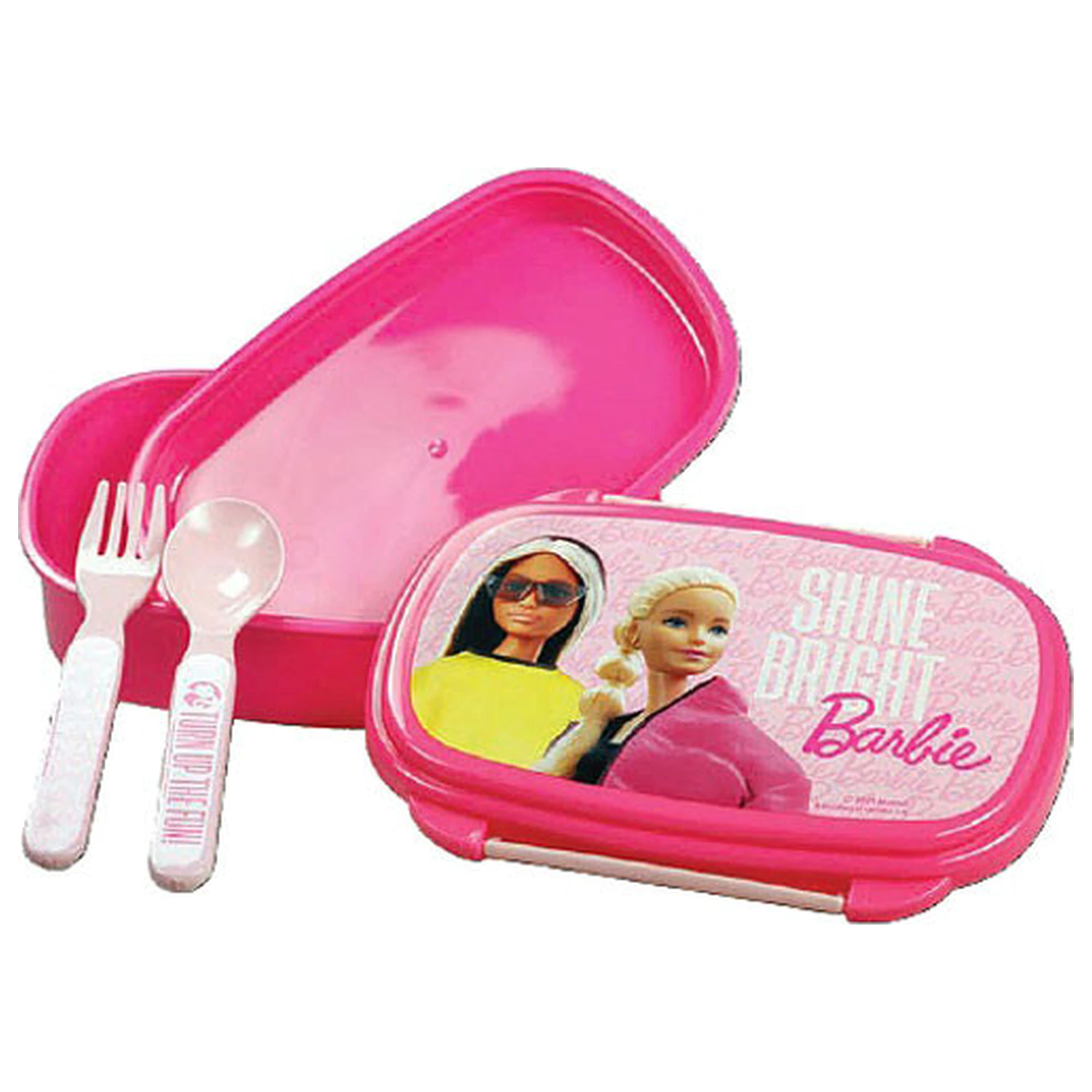 Barbie Shine Bright škatla za malico + set jedilnega pribora fotografija izdelka