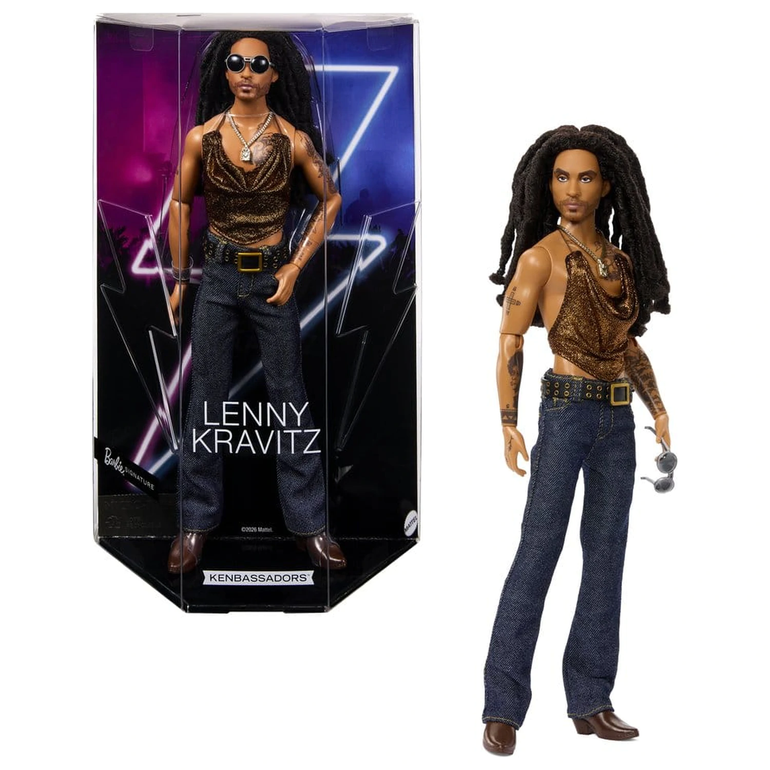 Barbie Signature lutka Kenbassadors: Lenny Kravitz fotografija izdelka