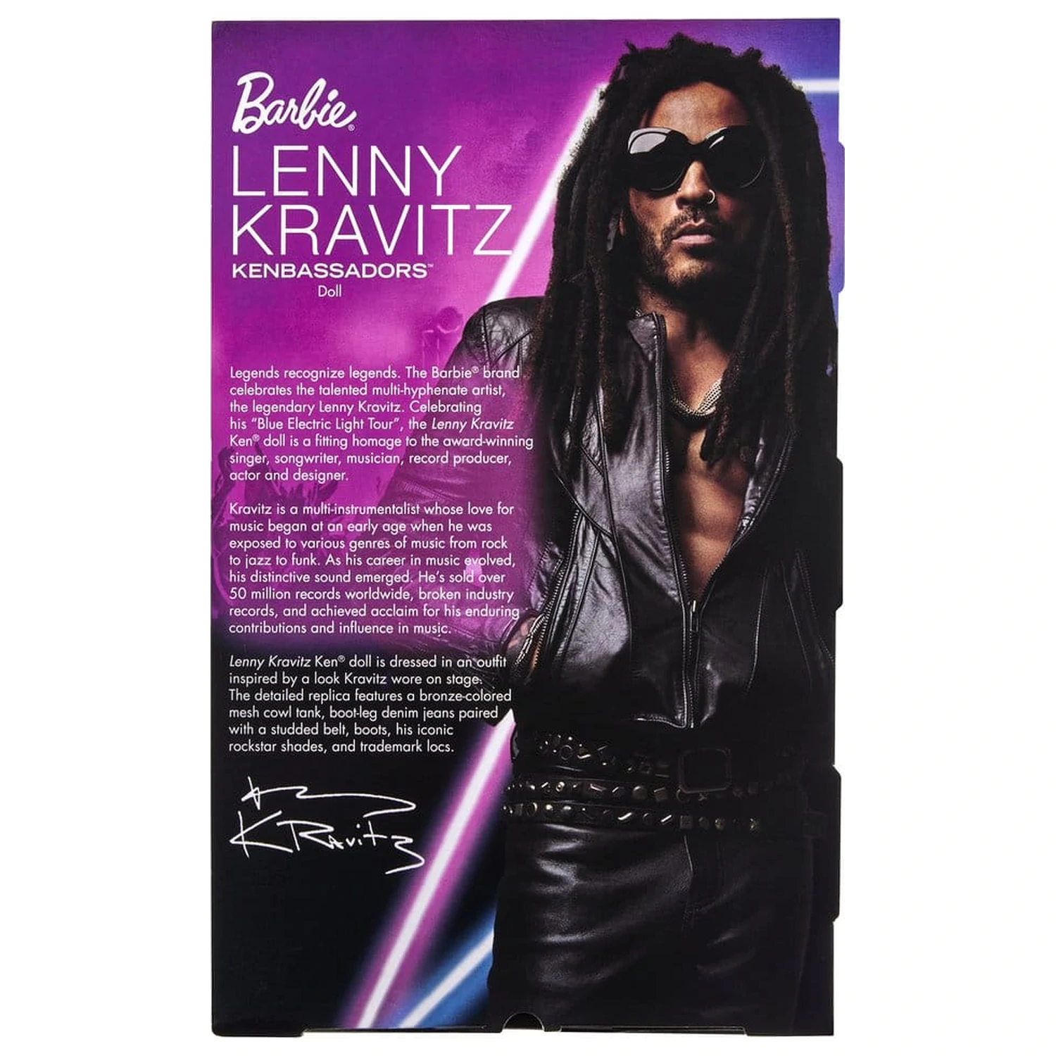 Barbie Signature lutka Kenbassadors: Lenny Kravitz fotografija izdelka