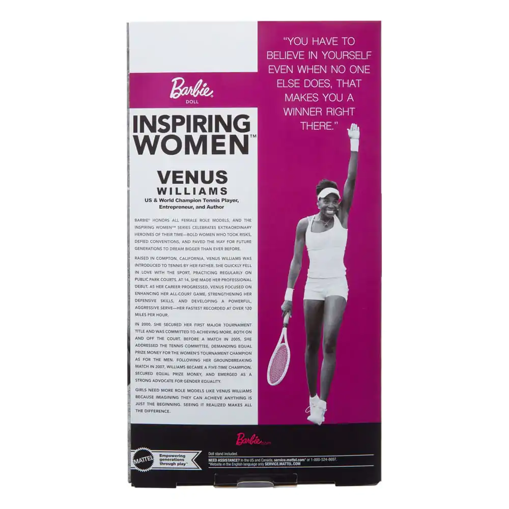 Barbie Signature navdihujoče ženske lutka Venus Williams fotografija izdelka