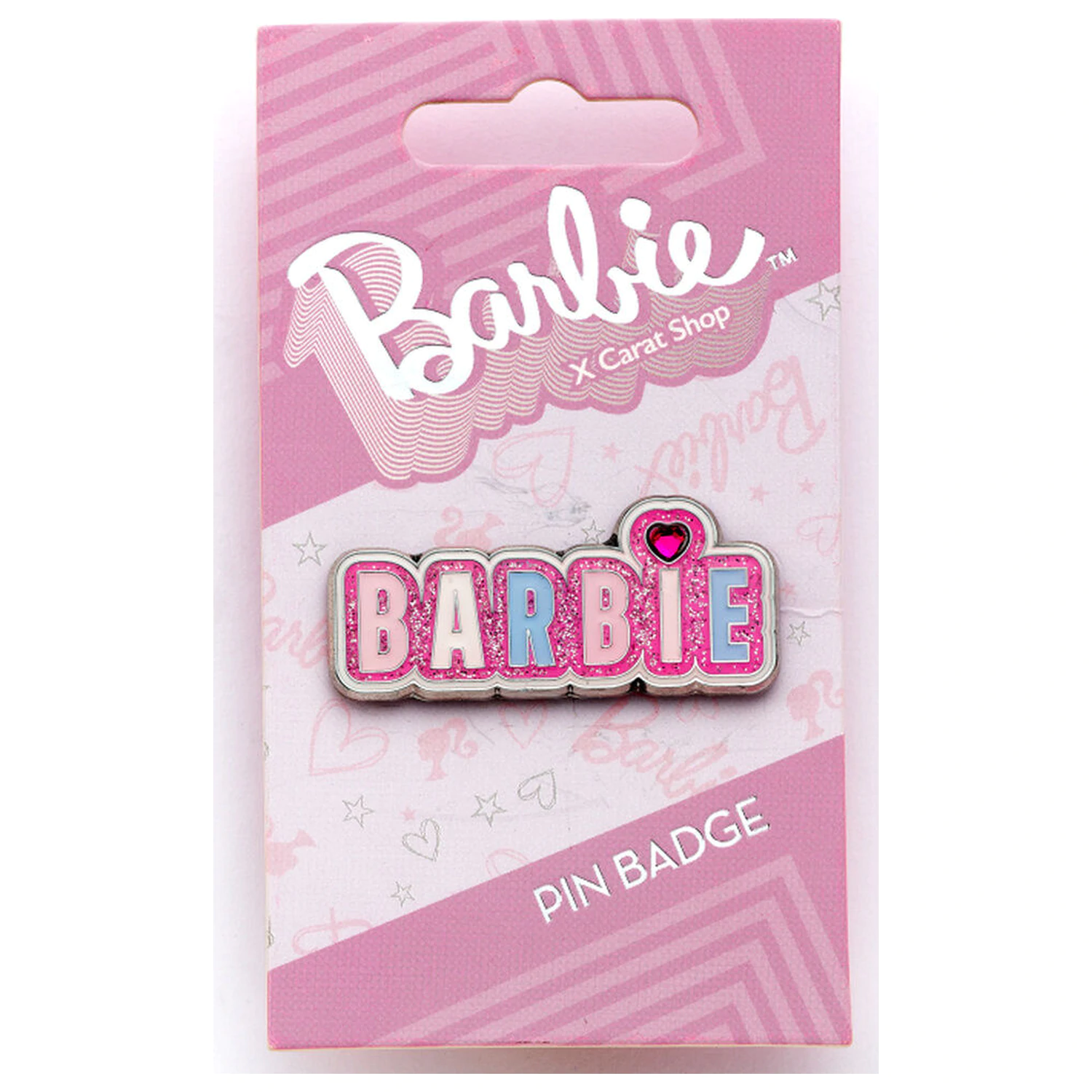 Barbie bleščeč Logo priponka fotografija izdelka
