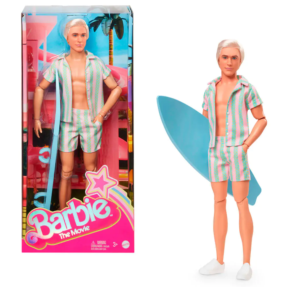 Barbie The Movie Surfer Ken lutka fotografija izdelka