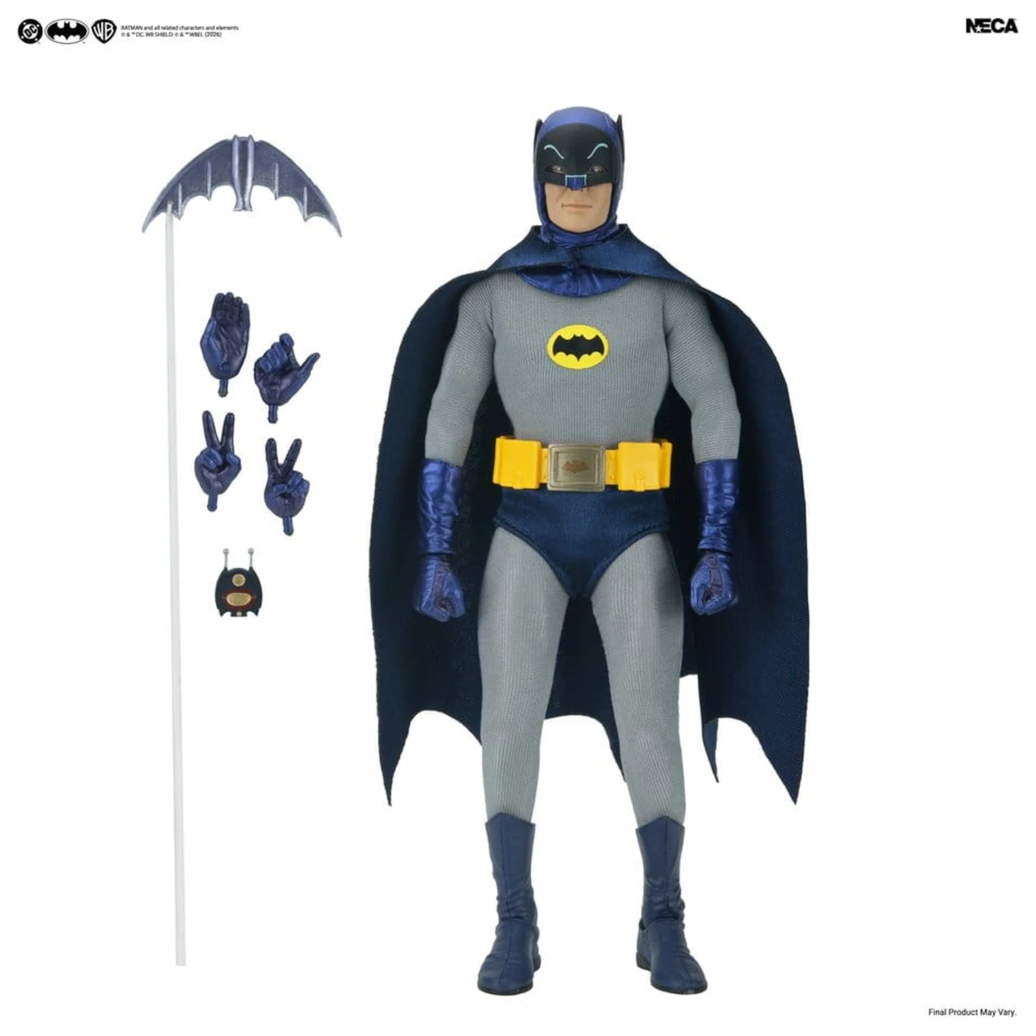 Batman (1966) Clothed akcijska figura Batman 20 cm fotografija izdelka