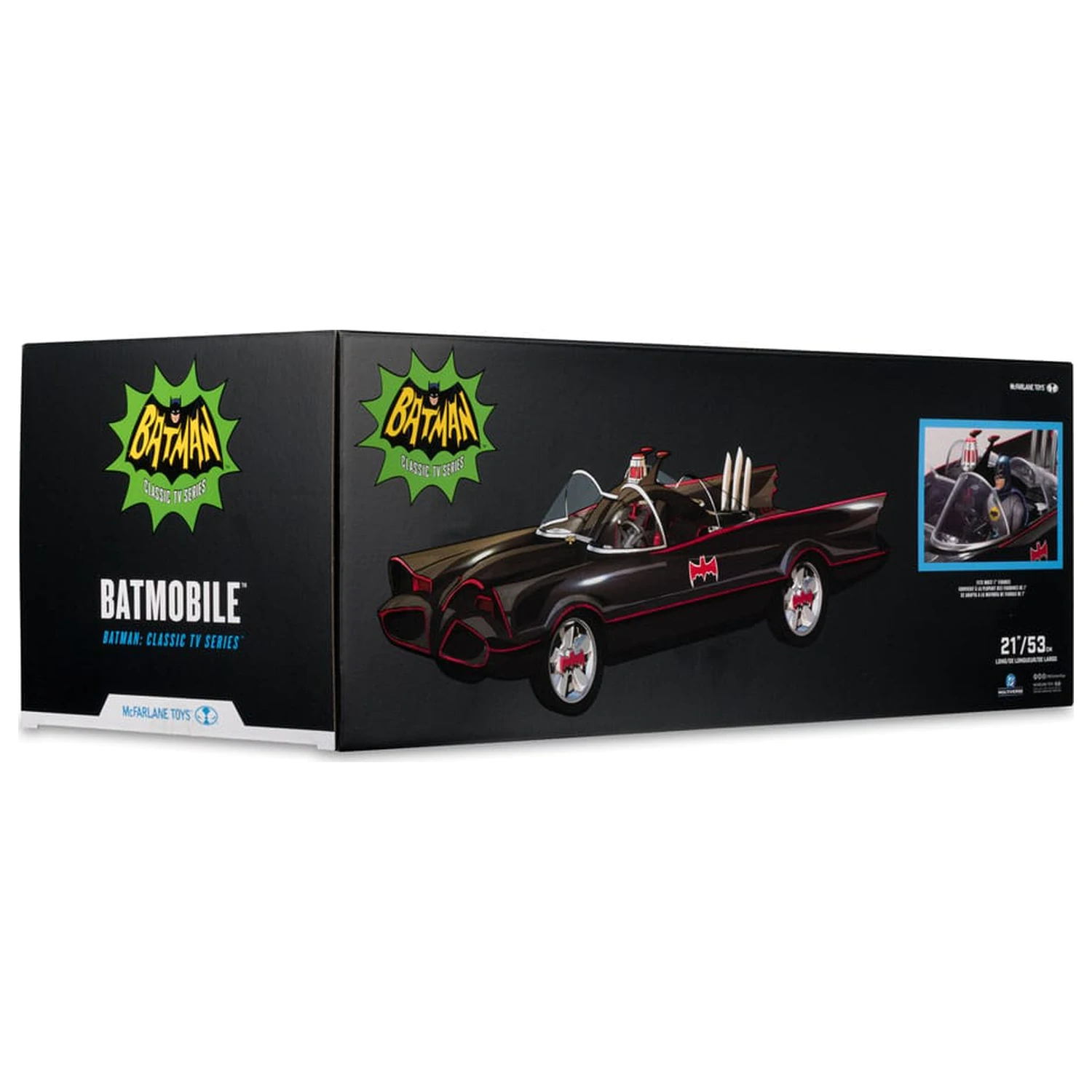 Batman (1966) DC Multiverse Vozilo Batmobil 53 cm fotografija izdelka