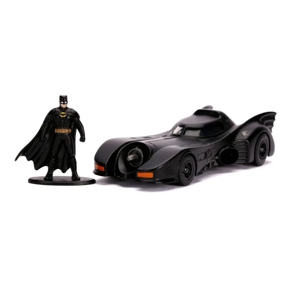 Batman 1989 Hollywood Rides Diecast Model 1/32 1989 Batmobile z figuro fotografija izdelka