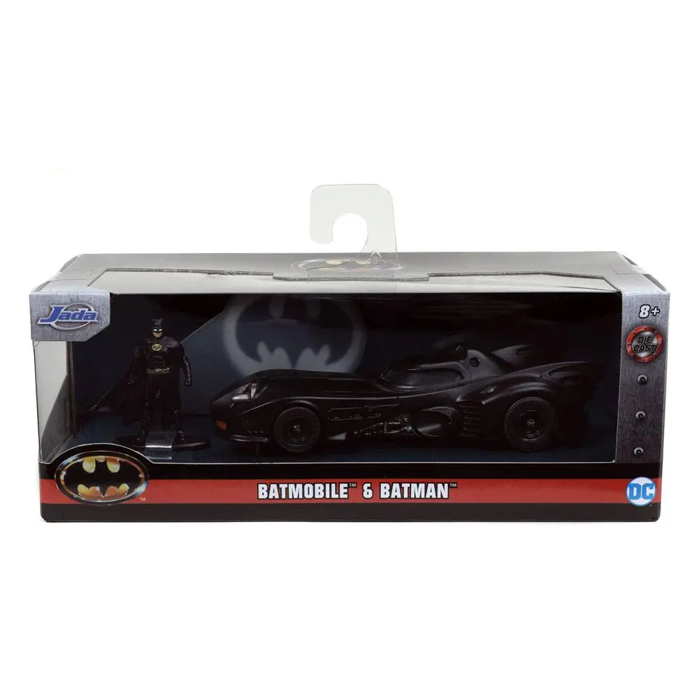 Batman 1989 Hollywood Rides Diecast Model 1/32 1989 Batmobile z figuro fotografija izdelka